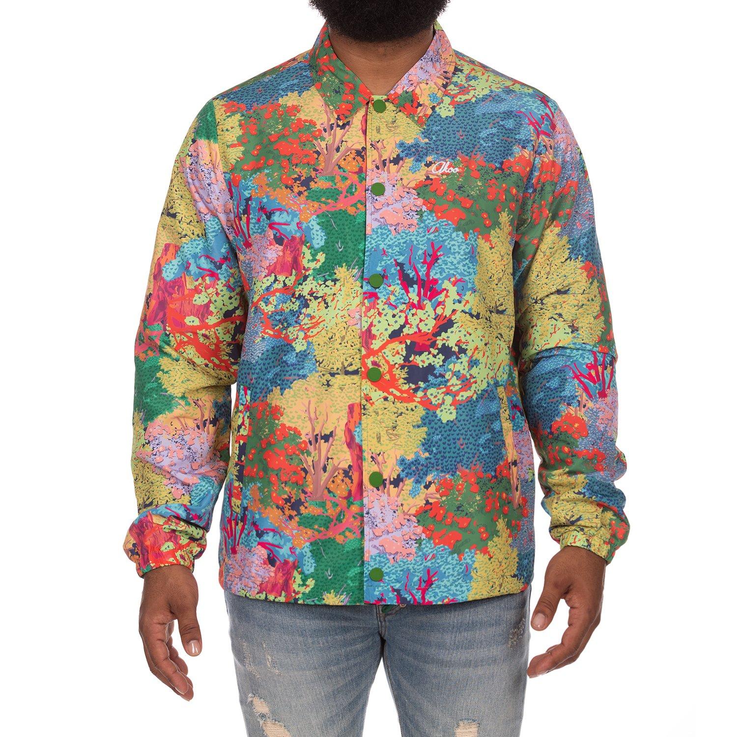 AKOO Men's Mandeville Jacket - Green - GREEN Thumbnail View 1