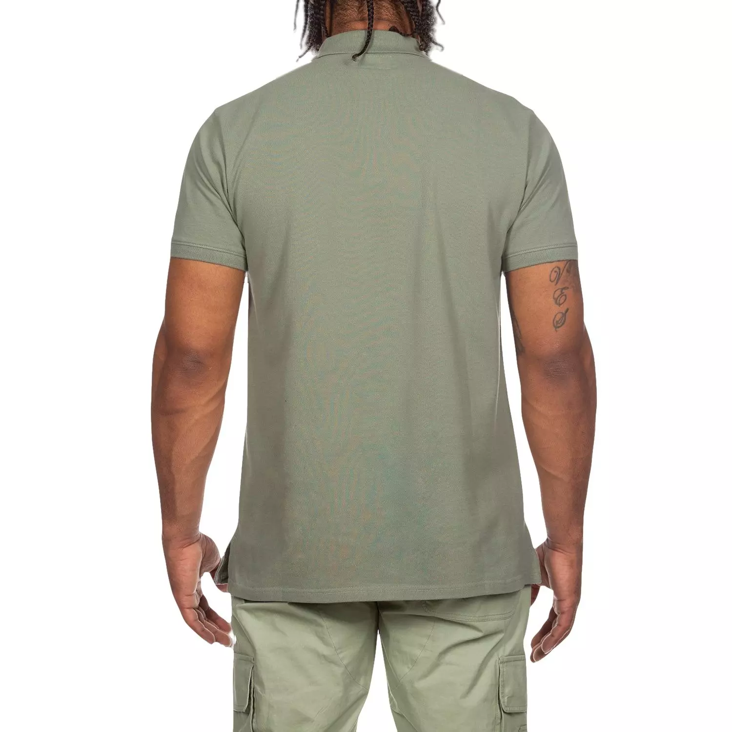 Hustle Gang Men's Spirit Polo - Green - GREEN