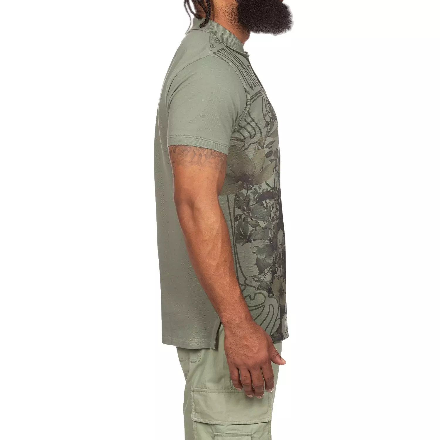 Hustle Gang Men's Spirit Polo - Green - GREEN