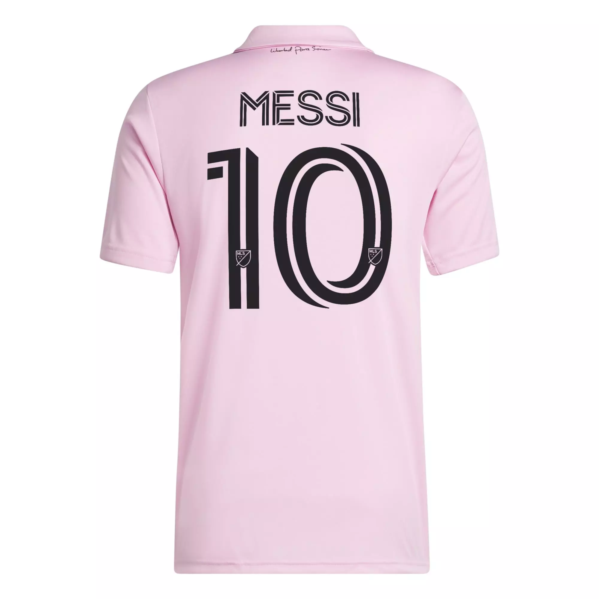 adidas Men's Inter Miami CF 22/23 Messi 10 Home Jersey - PINK