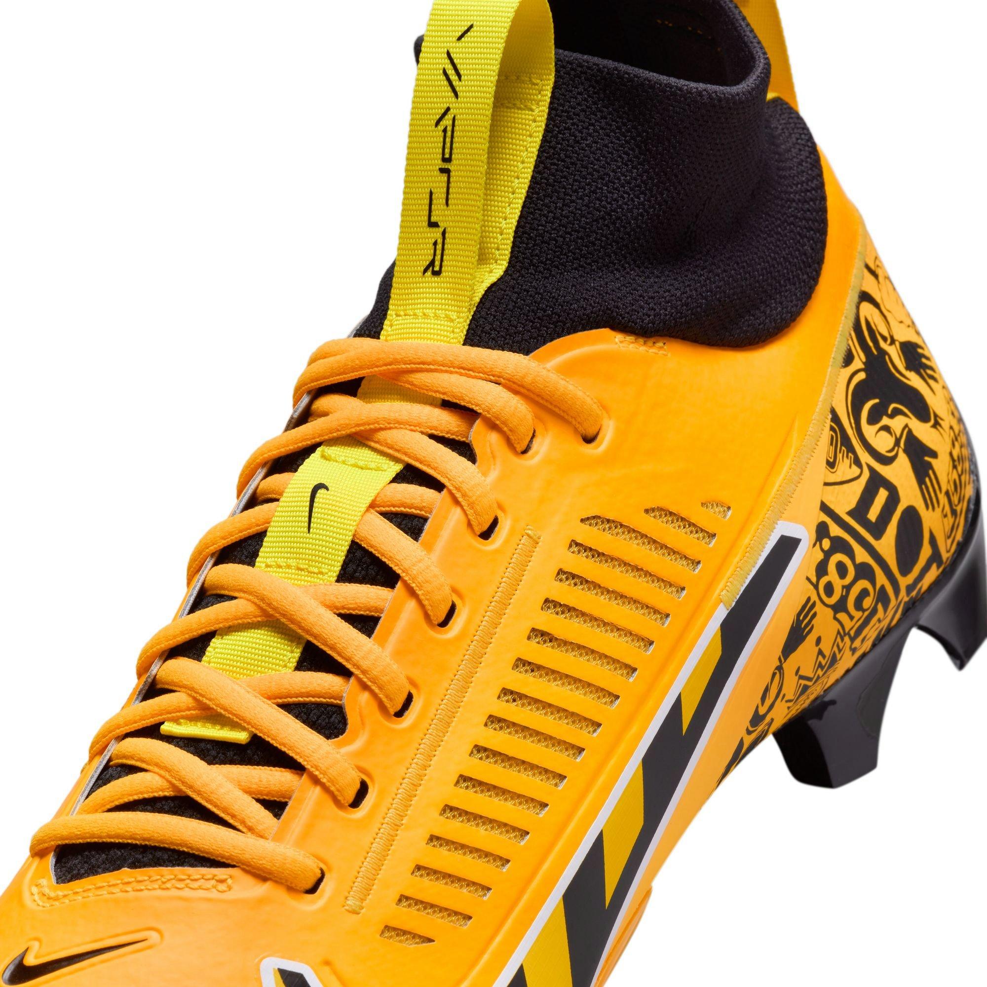 Nike Vapor Edge Pro 360 2 NRG "Laser Orange" Men's Football Cleat - YELLOW/BLACK Thumbnail View 5