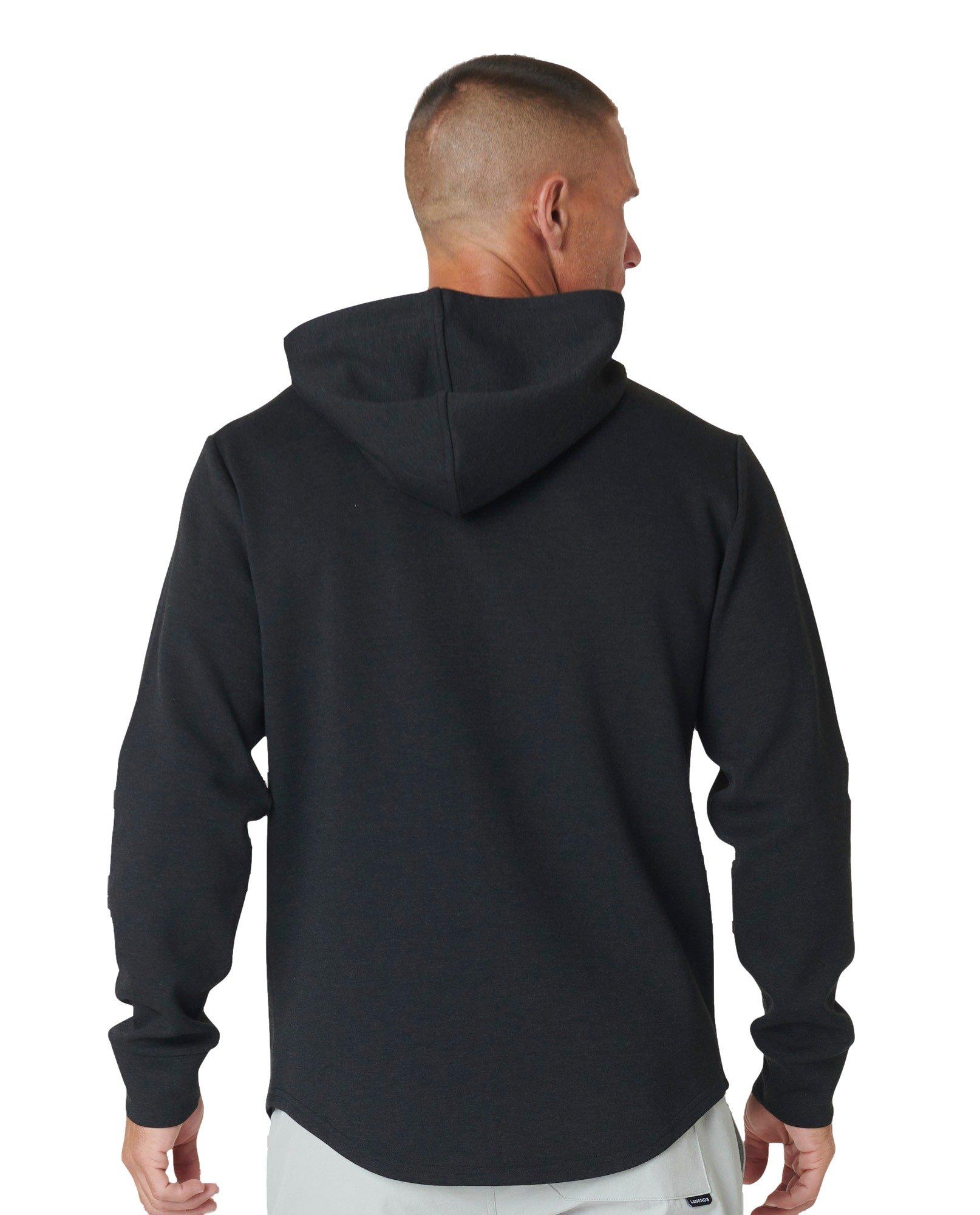 Legends Men's Hawthorne Tech Full-Zip Jacket - BLACK/GREY Thumbnail View 2