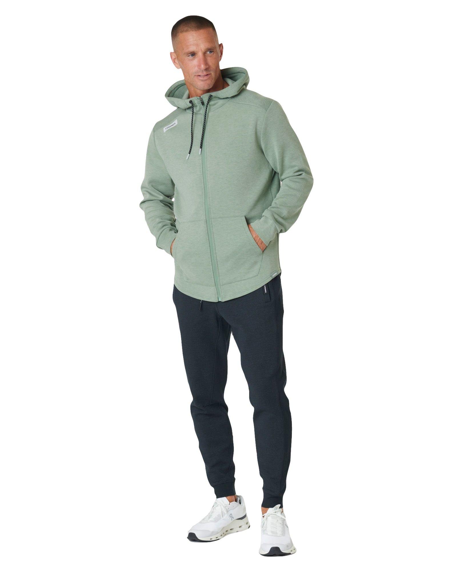 Legends Men's Hawthorne Full Zip Hoodie - Seafoam - SEAFOAM Thumbnail View 3