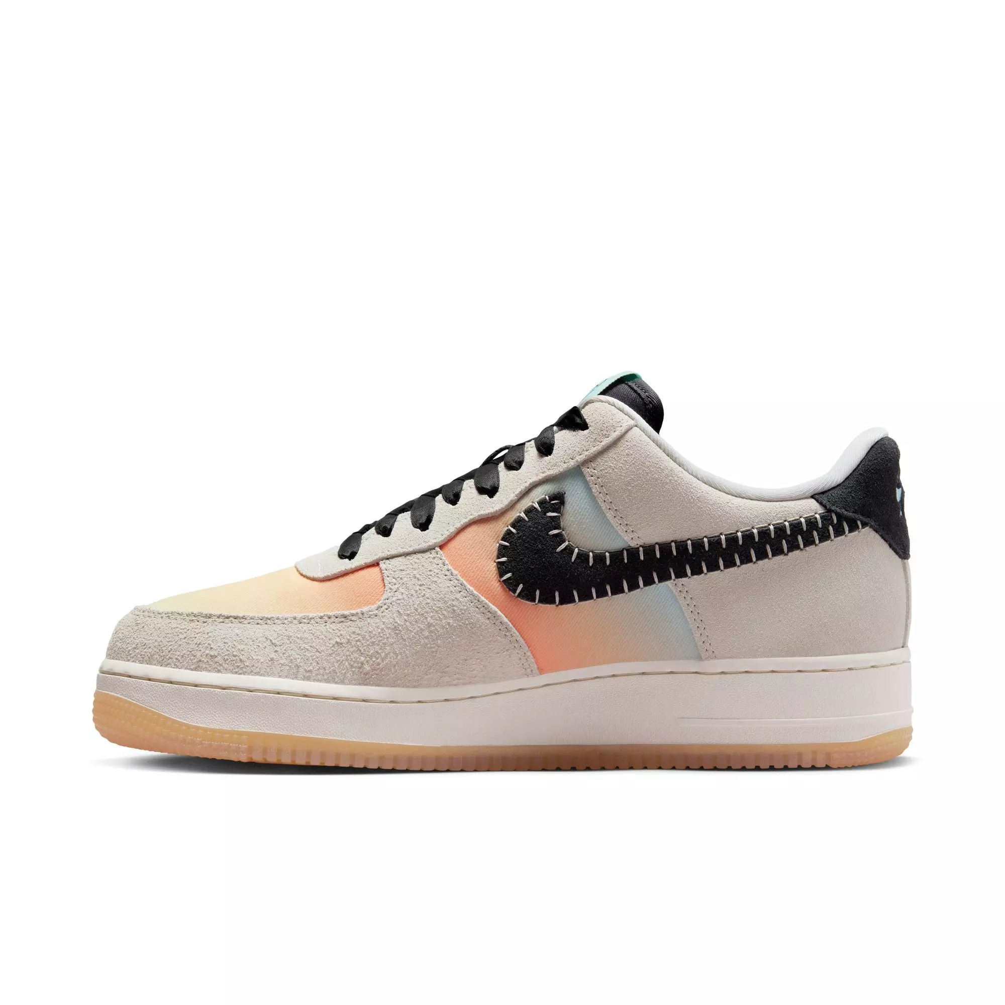 Nike Air Force 1 '07 N7 "Light Bone" Unisex Shoe - LIGHT BONE/BLACK/CITRON TINT