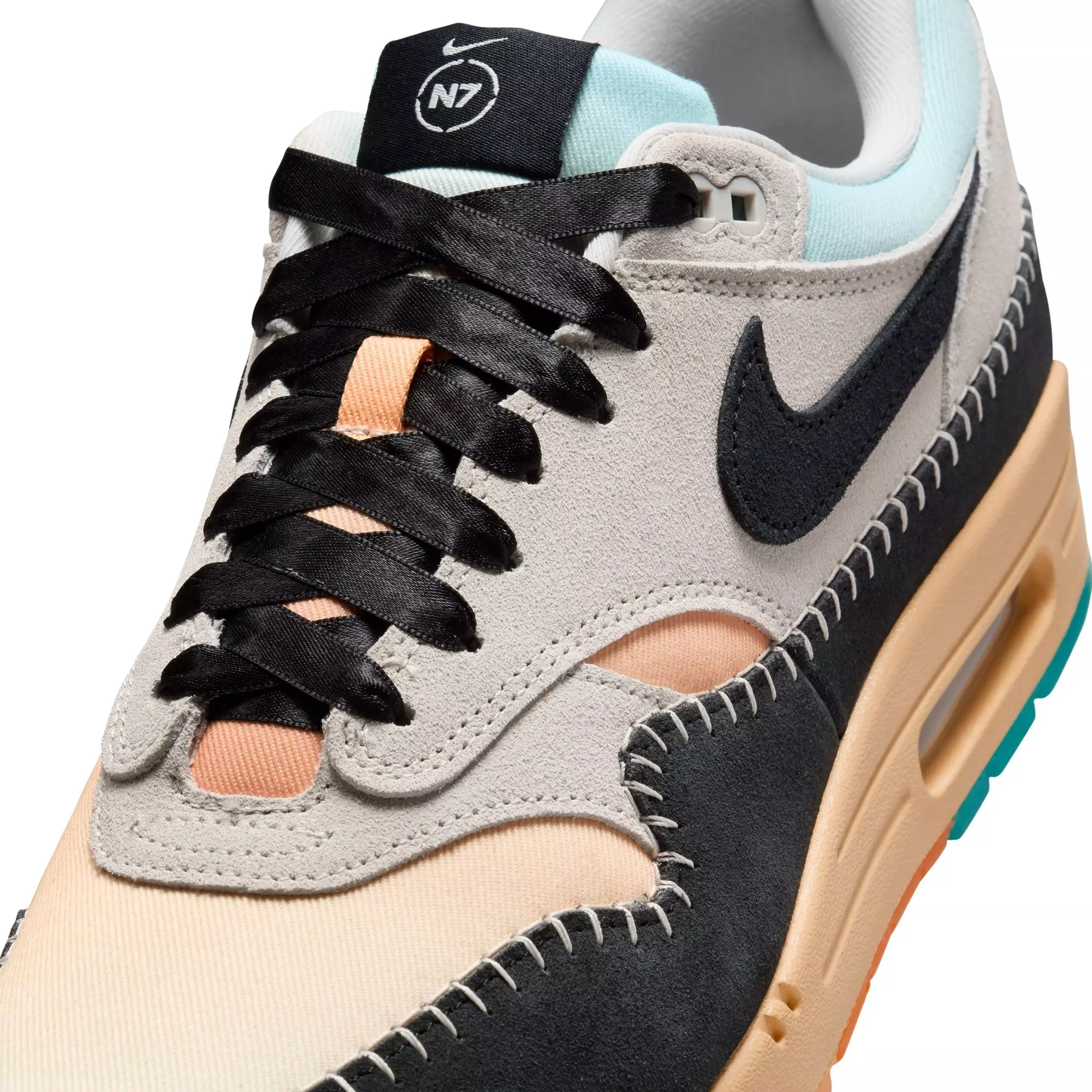 Nike Air Max 1 N7 "Light Bone" Unisex Shoe - LIGHT BONE/BLACK/DUSTY CACTUS
