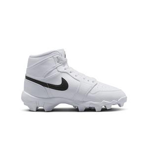 Jordan 1 Mid "White/Black" Grade School Boys' Multisport Cleat