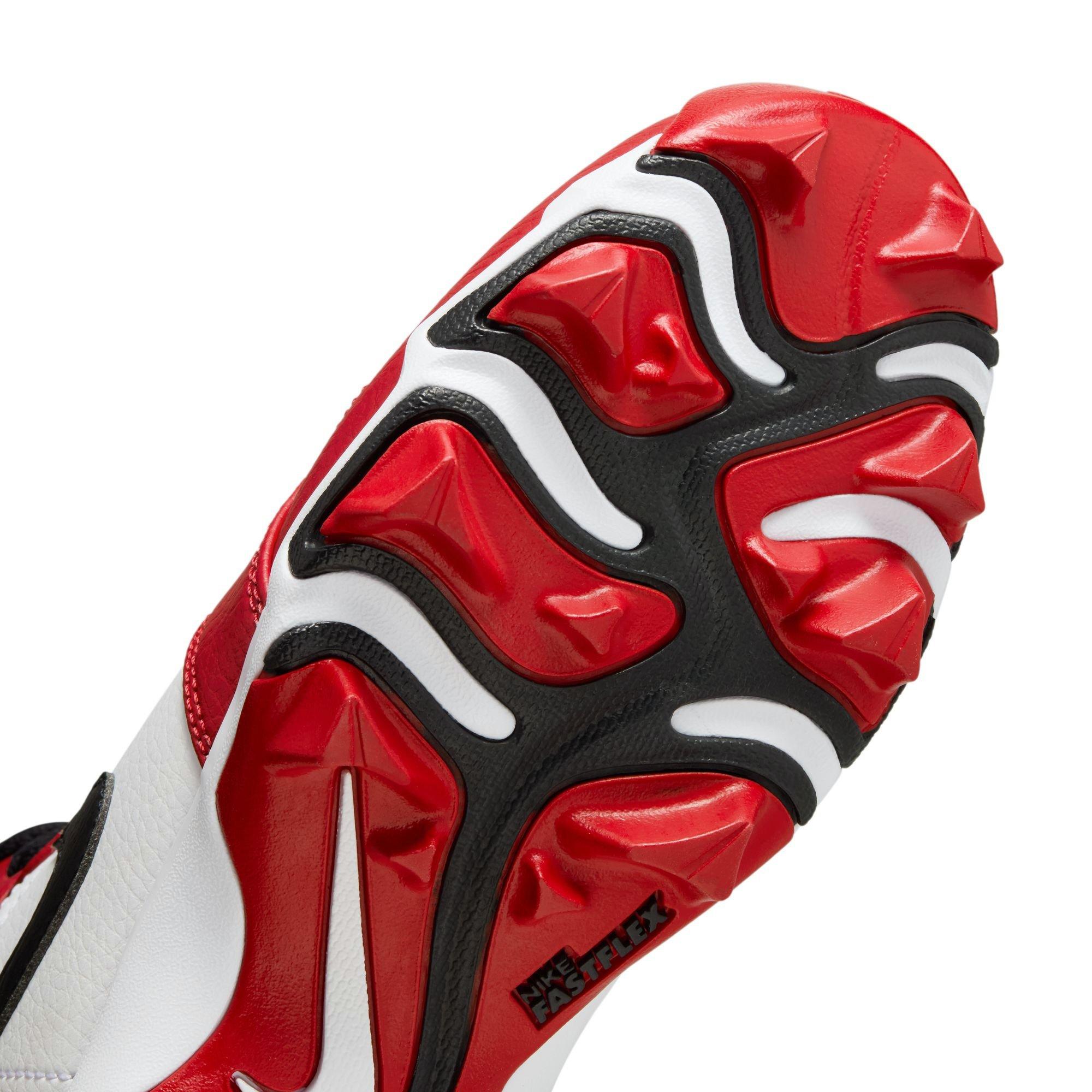 Jordan 1 Mid  Grade School Boys' "White/Black/Gym Red" Multisport Cleat