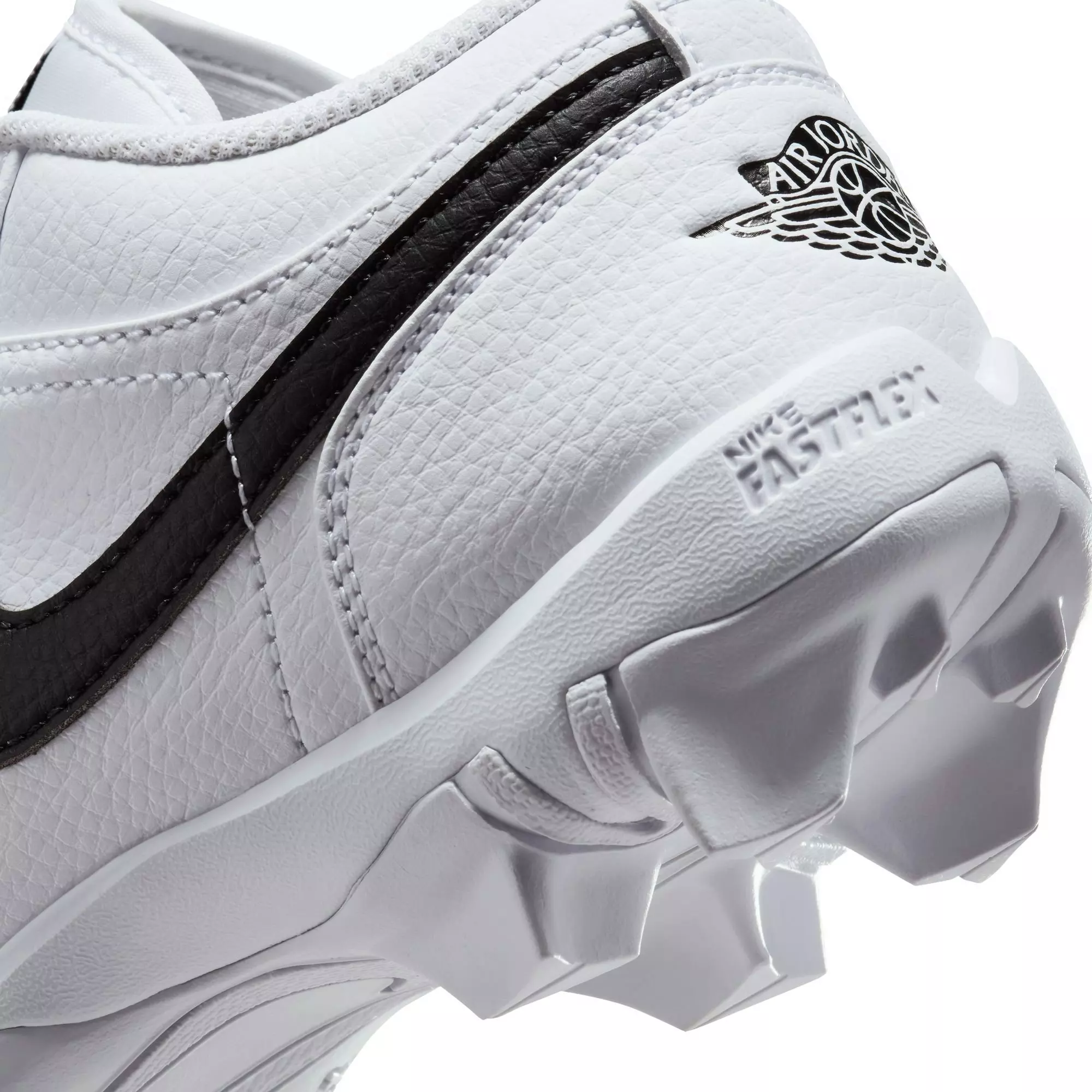 Jordan 1 Low "White/Black" Grade School Boys' Multisport Cleat - WHITE/BLACK