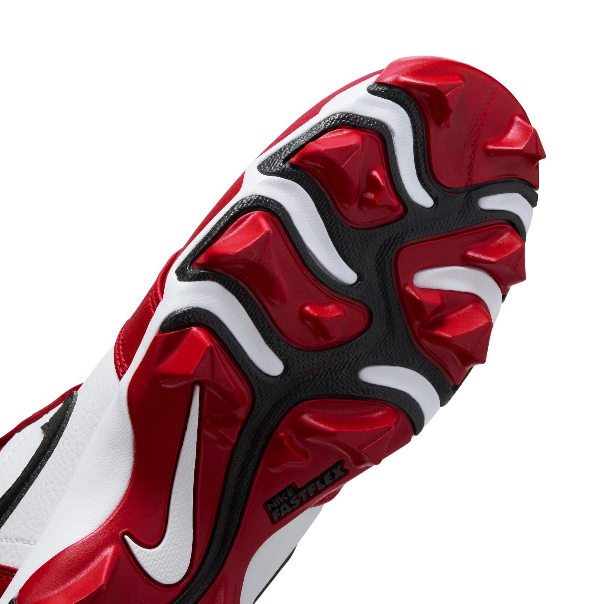 Jordan 1 Low  Grade School Boys' "White/Black/Gym Red" Multisport Cleat