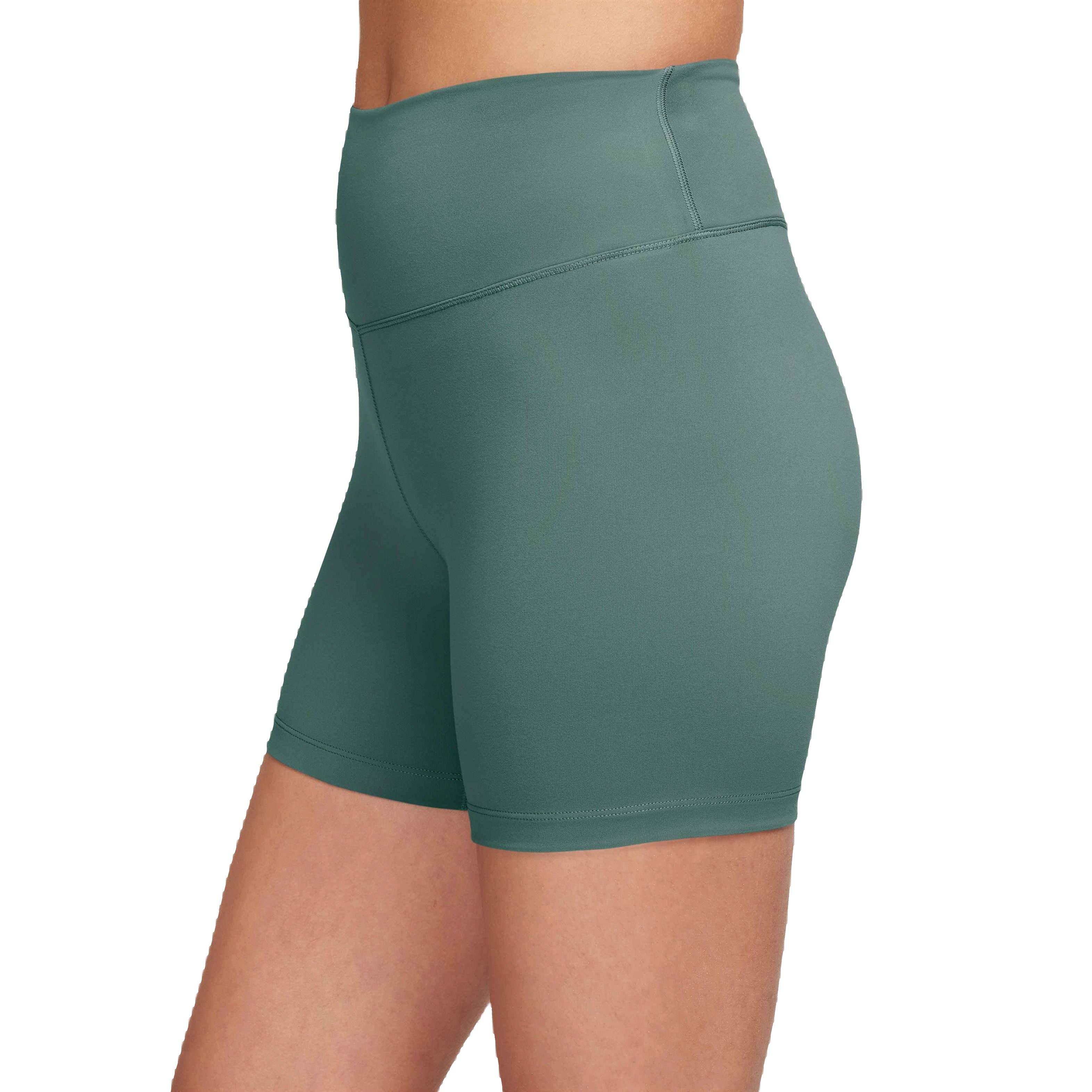 Nike One Dri-FIT High-Waisted 5" Bike Women's Green Shorts