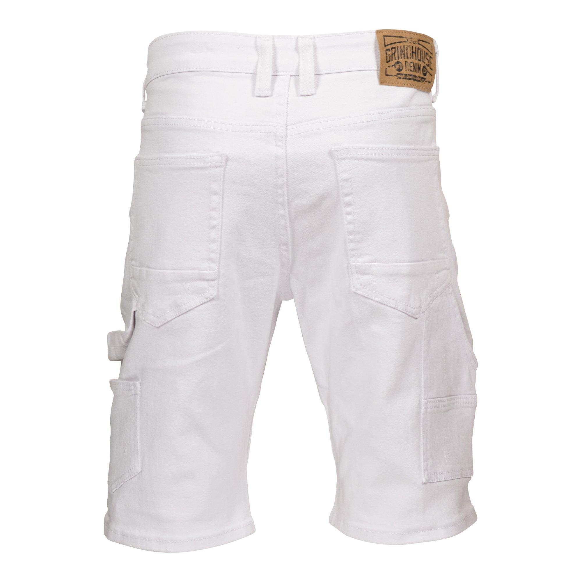 Grindhouse Rip N Repair Men's White Shorts