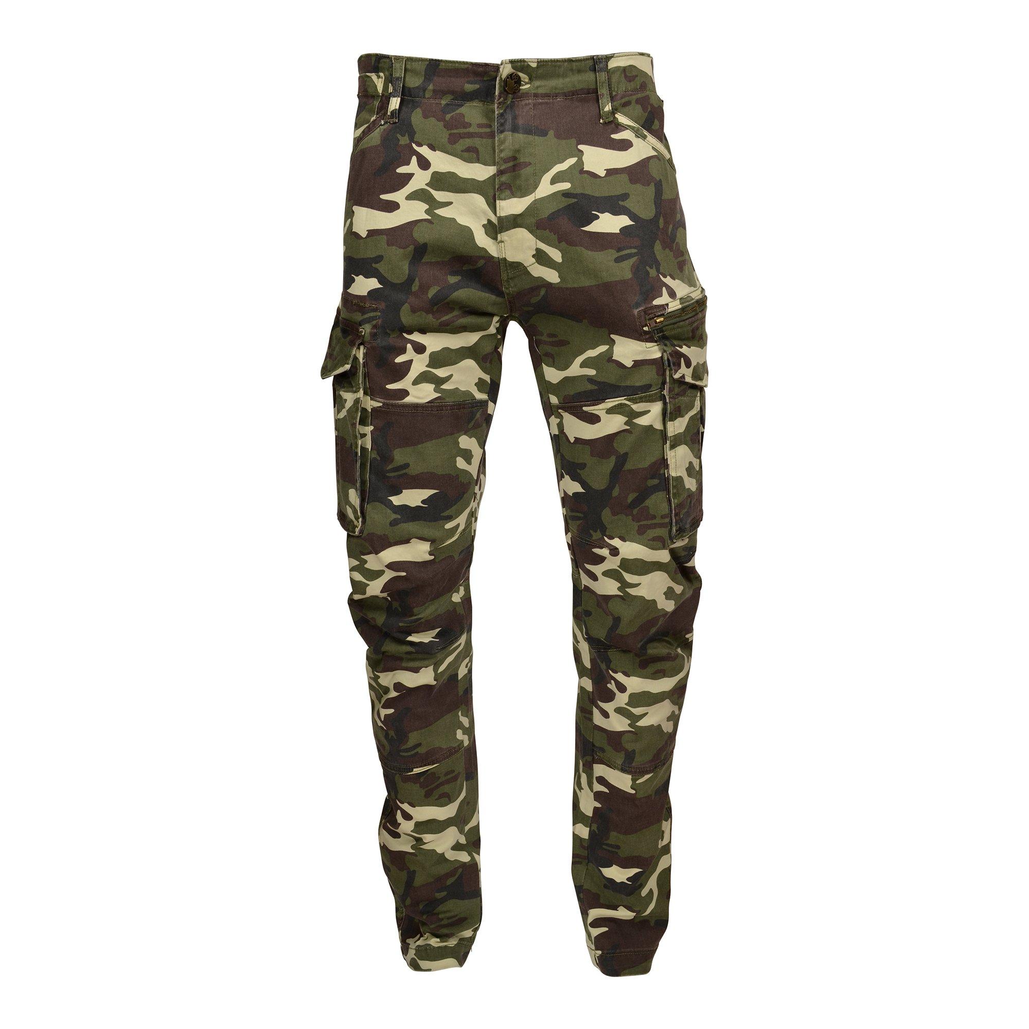 Grindhouse Men's Camo Washed Twill Multi Pocket Pants - CAMOUFLAGE