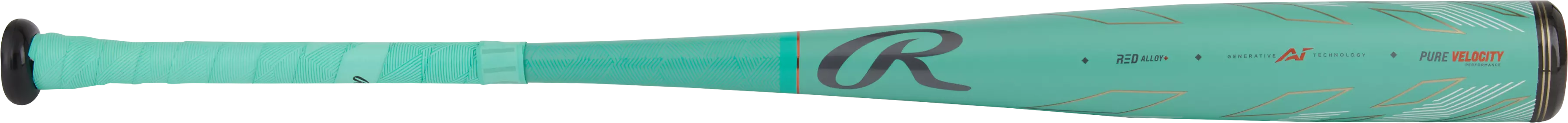 Rawlings Mach AI BBCOR Baseball Bat (-3) 2023 - GREEN