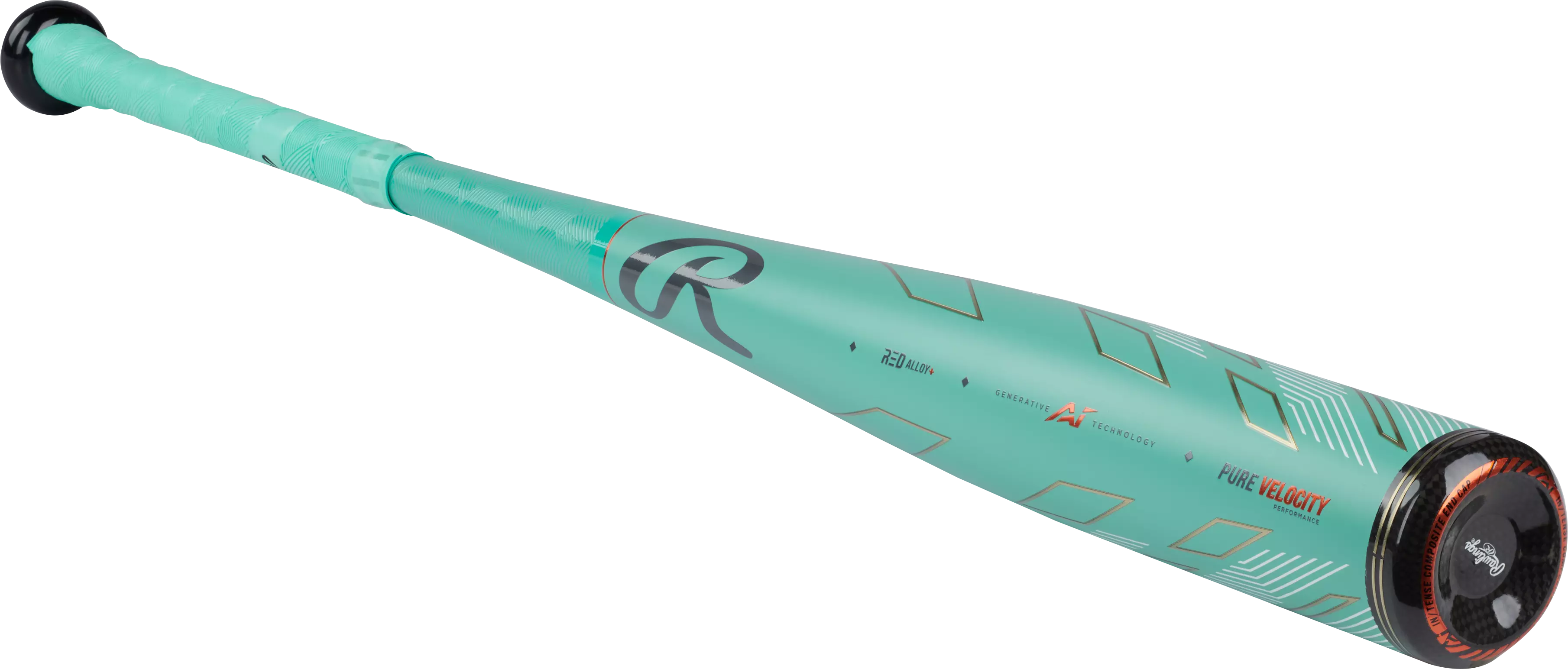 Rawlings Mach AI BBCOR Baseball Bat (-3) 2023 - GREEN