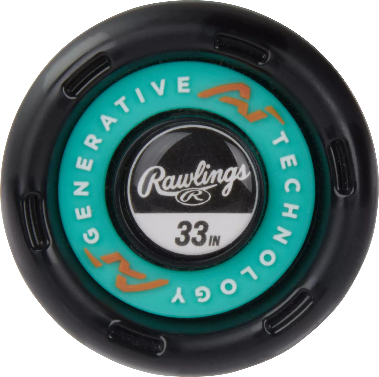 Rawlings Mach AI 33/30 BBCOR Baseball Bat (-3) 2023 - GREEN