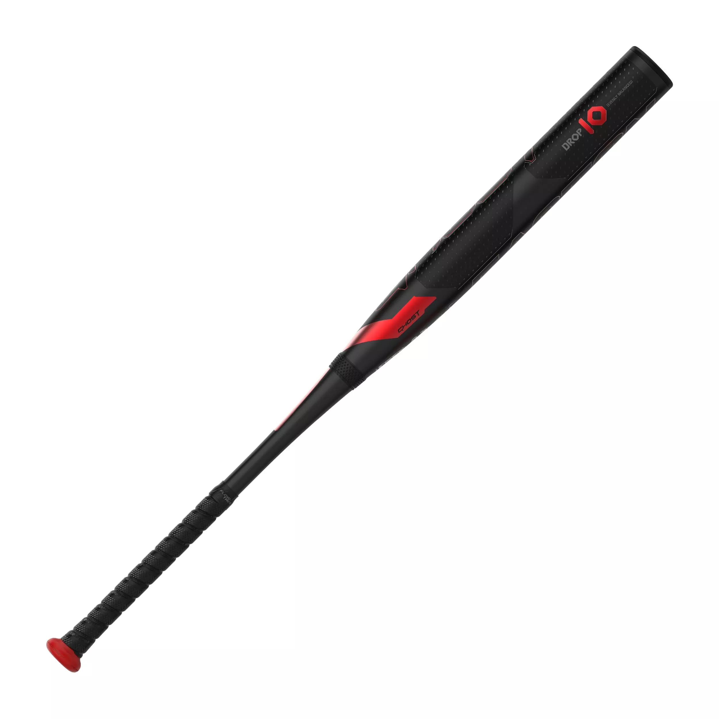 Easton Ghost Advanced Fastpitch Softball Bat (-10) 2024 - BLACK/RED
