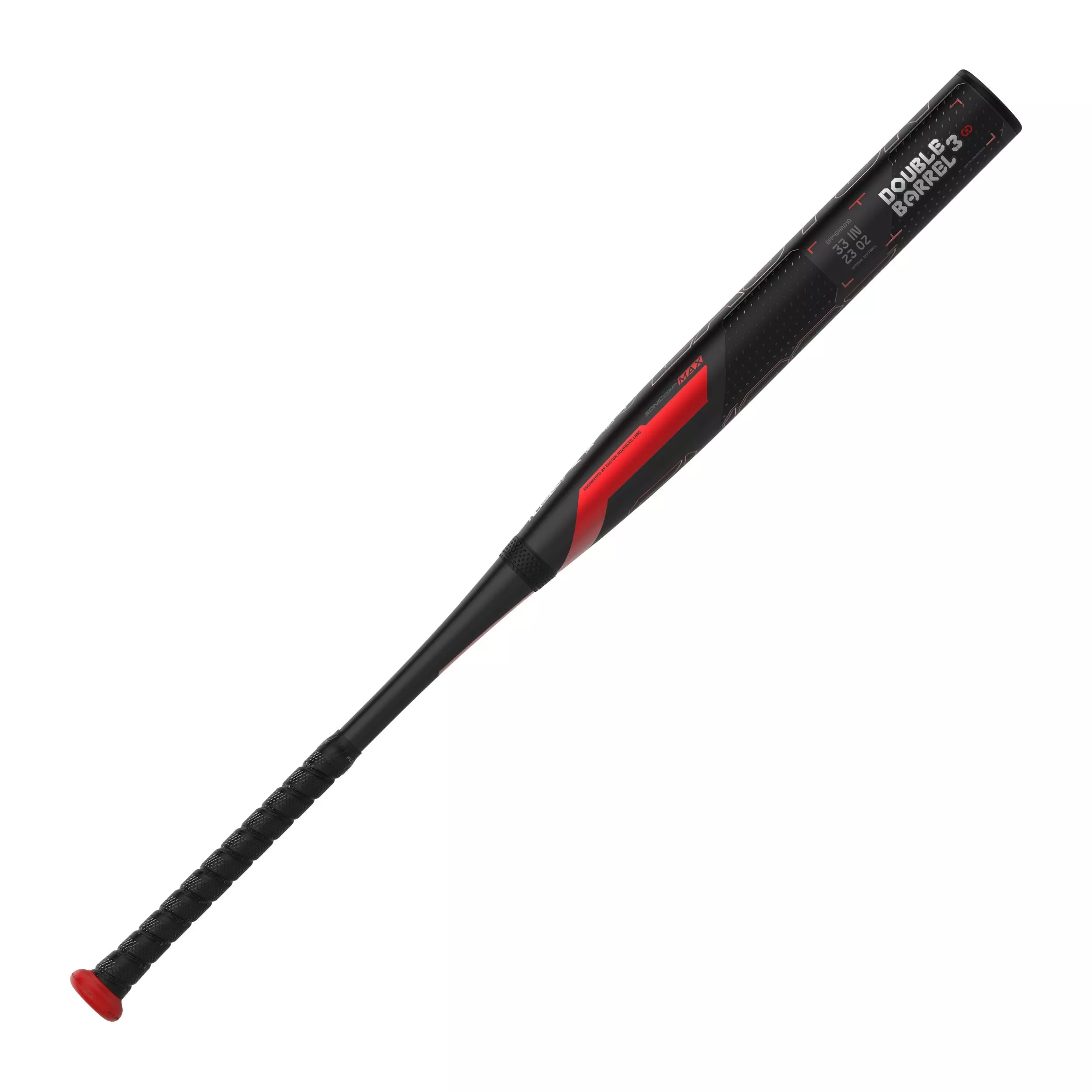 Easton Ghost Advanced Fastpitch Softball Bat (-10) 2024 - BLACK/RED
