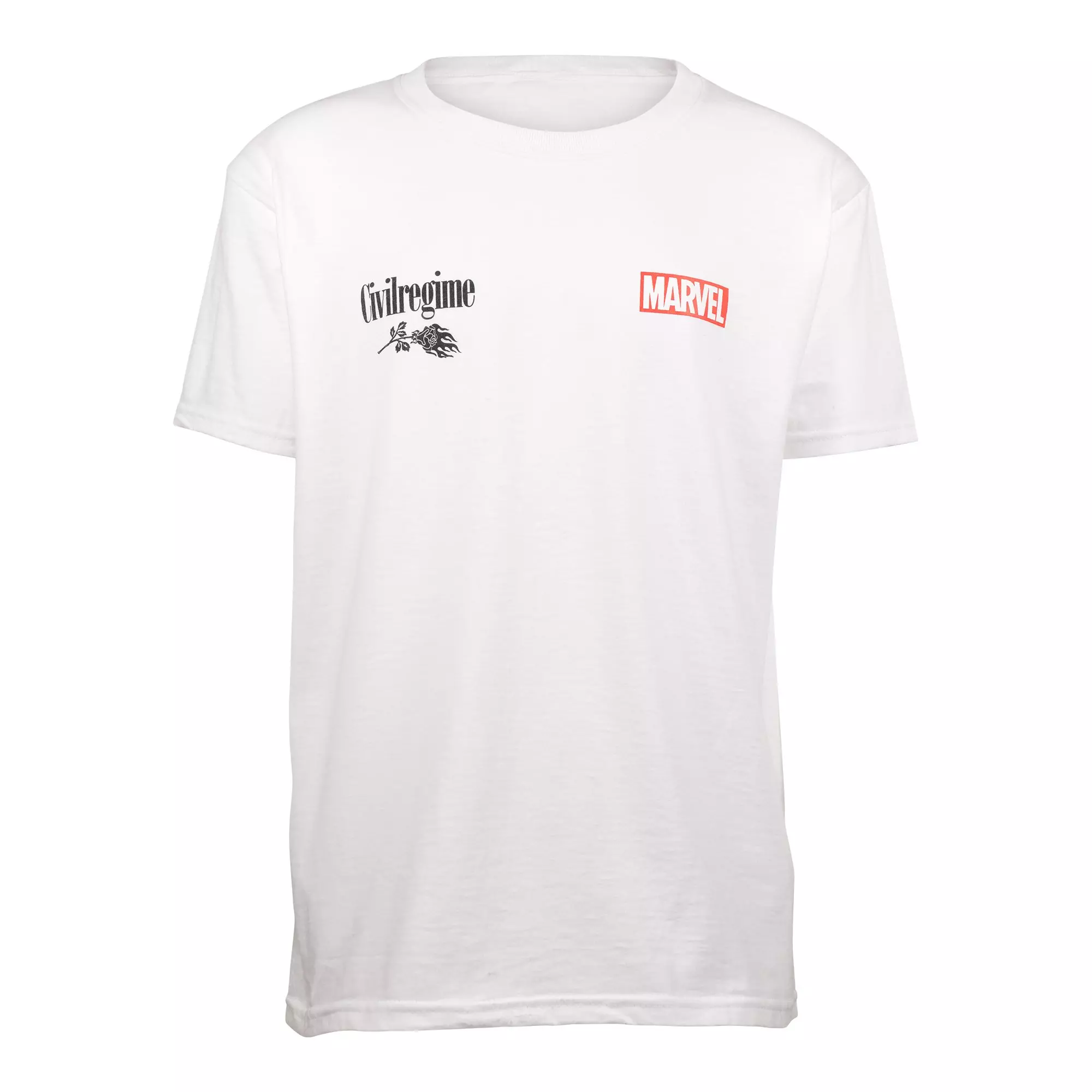 Civil Regime Big Boys' Spider Vs Venom Tee - WHITE