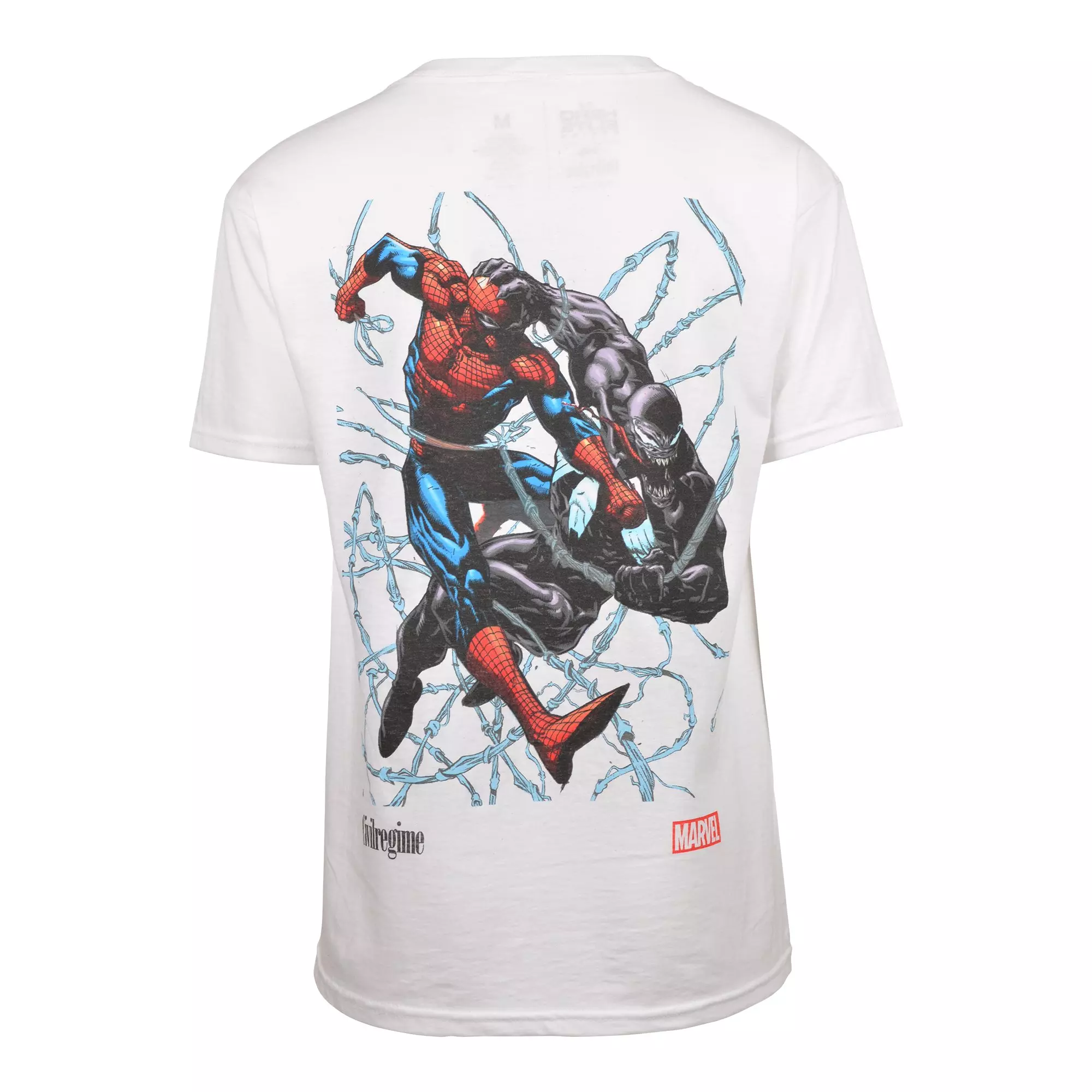 Civil Regime Big Boys' Spider Vs Venom Tee - WHITE