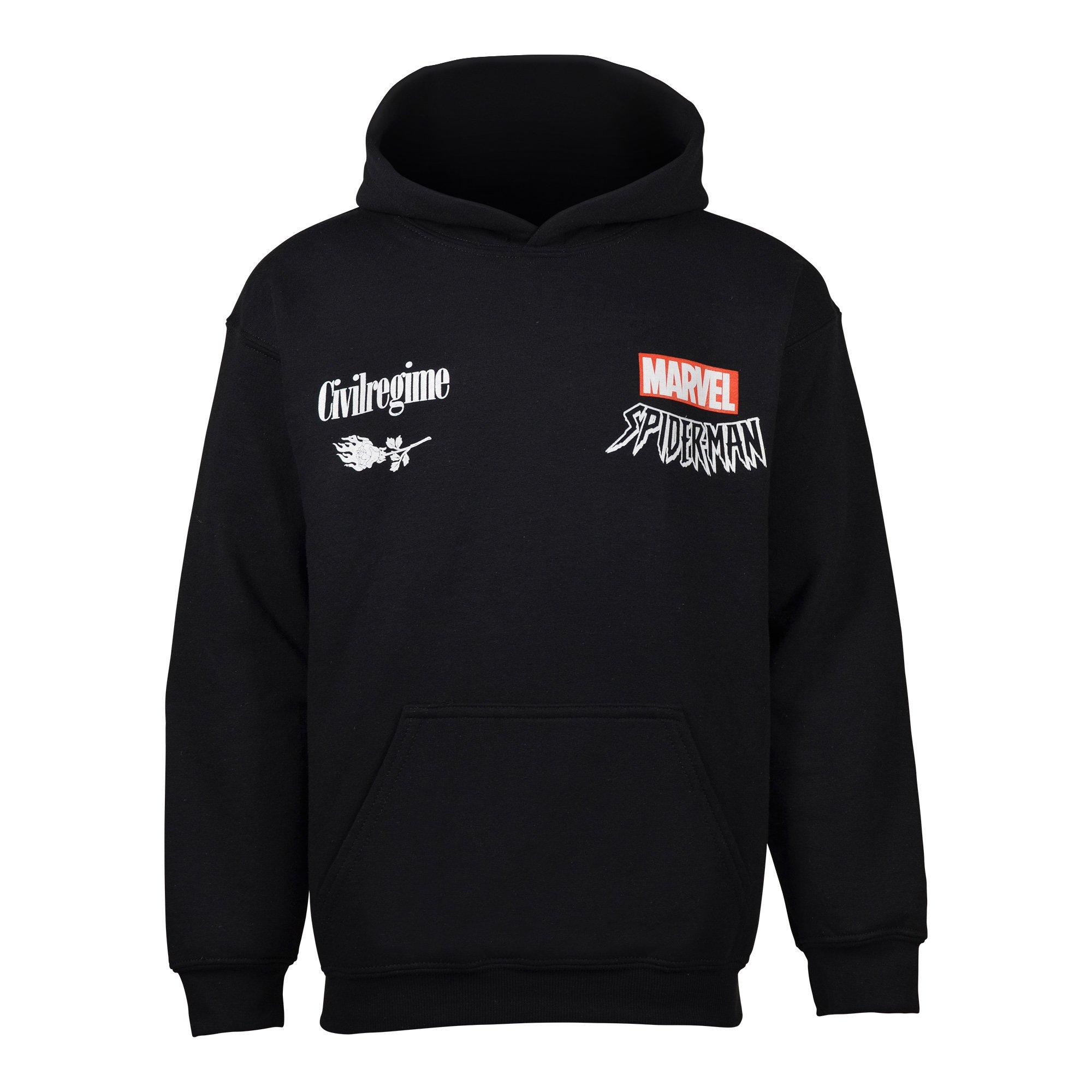 Civil Regime Big Boys' Neighborhood Friend Hoodie - BLACK Thumbnail View 1