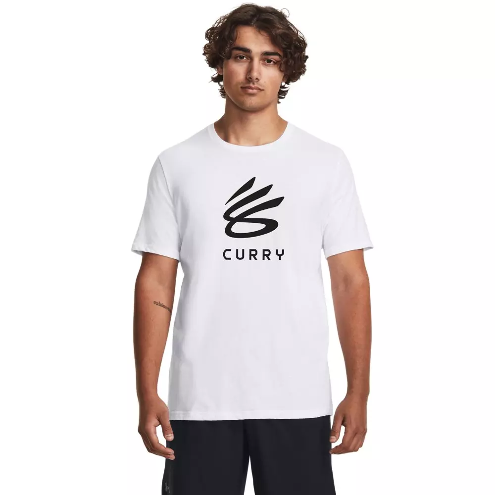 Under Armour Men's Curry Tee-White - WHITE