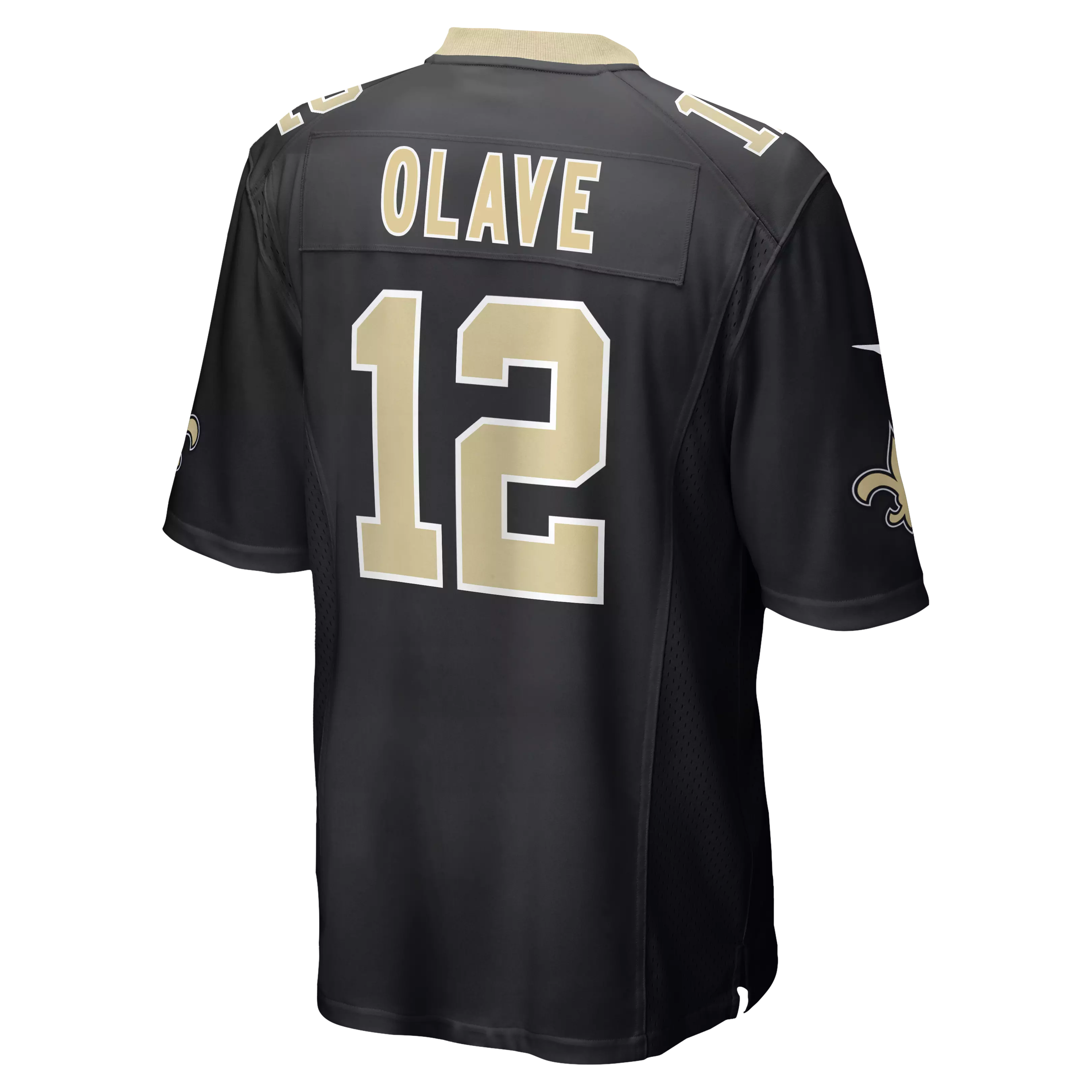 Nike Men's Chris Olave New Orleans Saints Game Jersey - BLACK