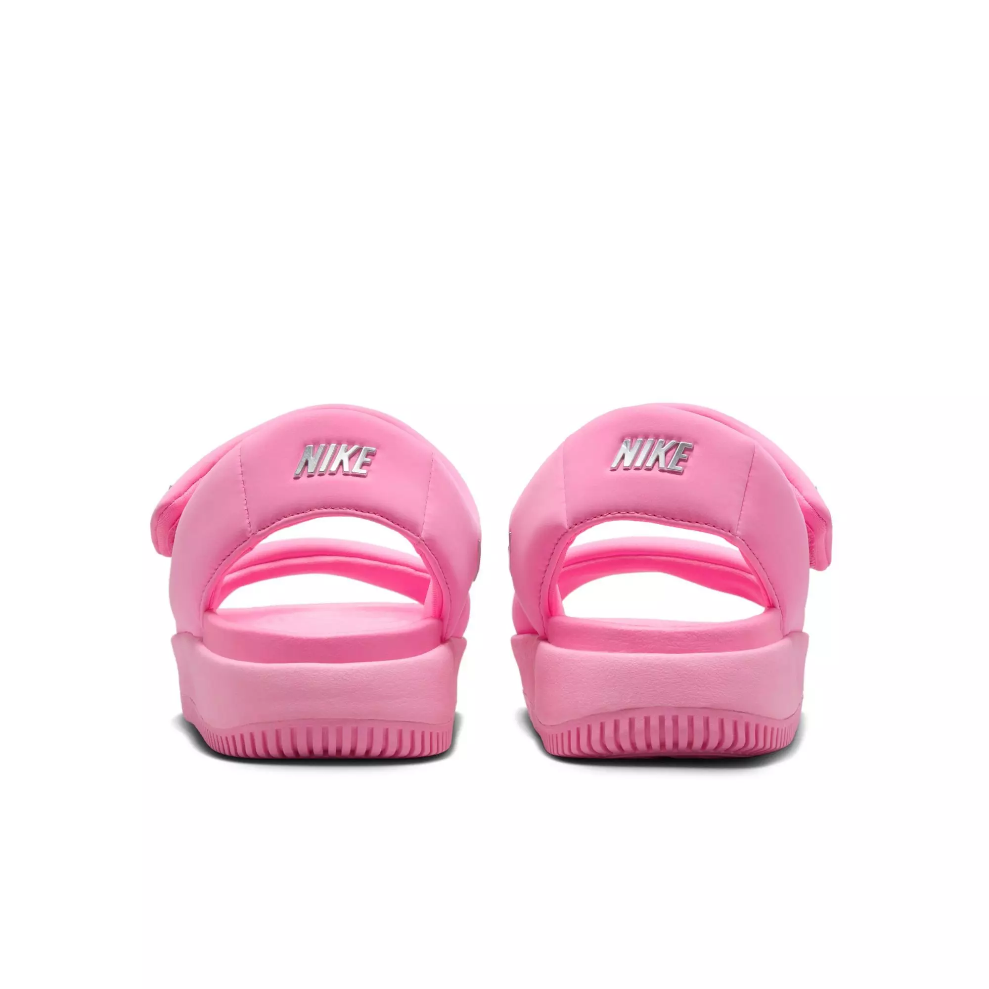 Nike Calm "Hyper Pink/Metallic Silver" Women's Sandal - PINK