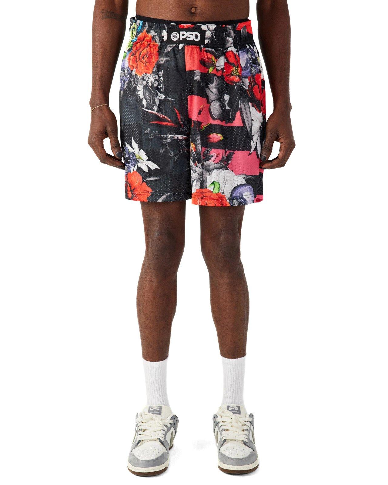 PSD Men's Floral Demise Active Shorts - Hibbett