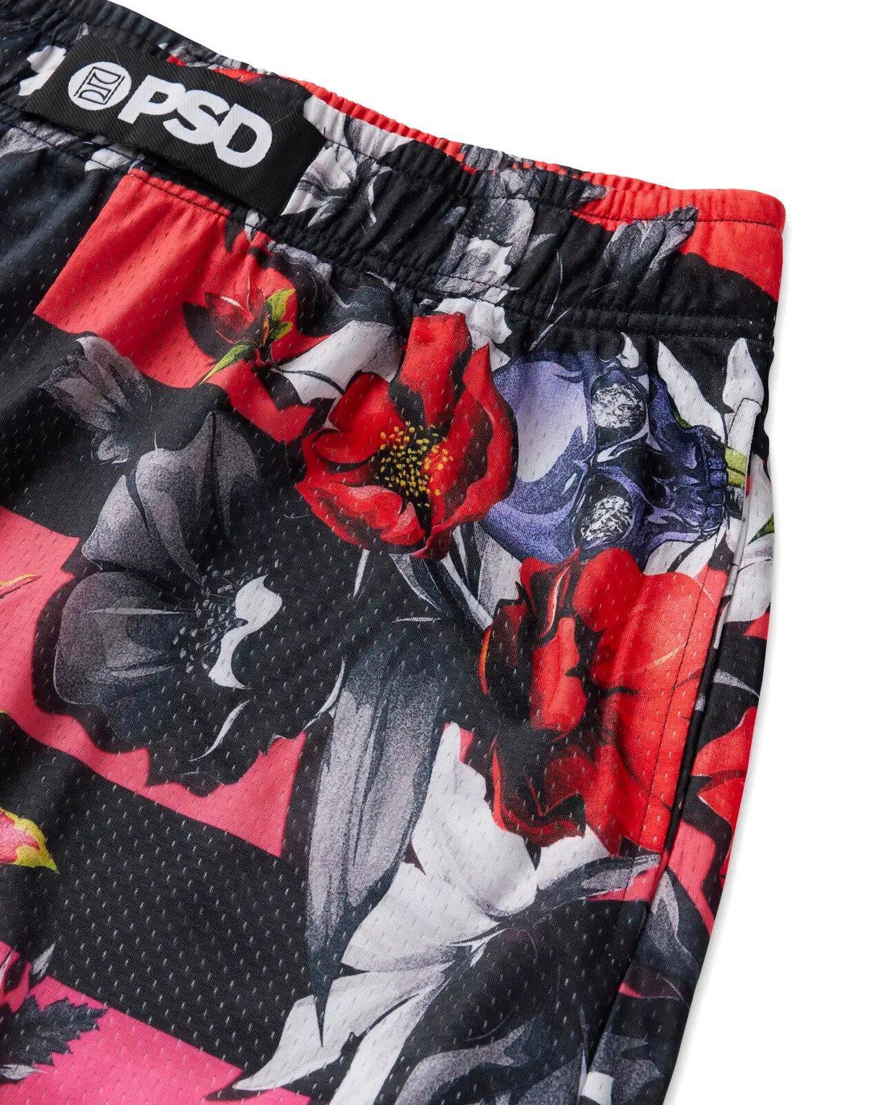 PSD Men's Floral Demise Active Shorts