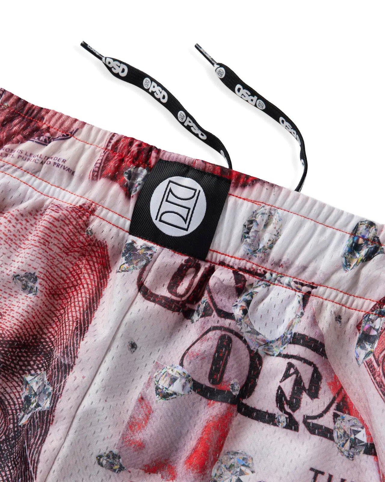 PSD Men's Hunna Active Shorts - MULTI-COLOR Thumbnail View 4