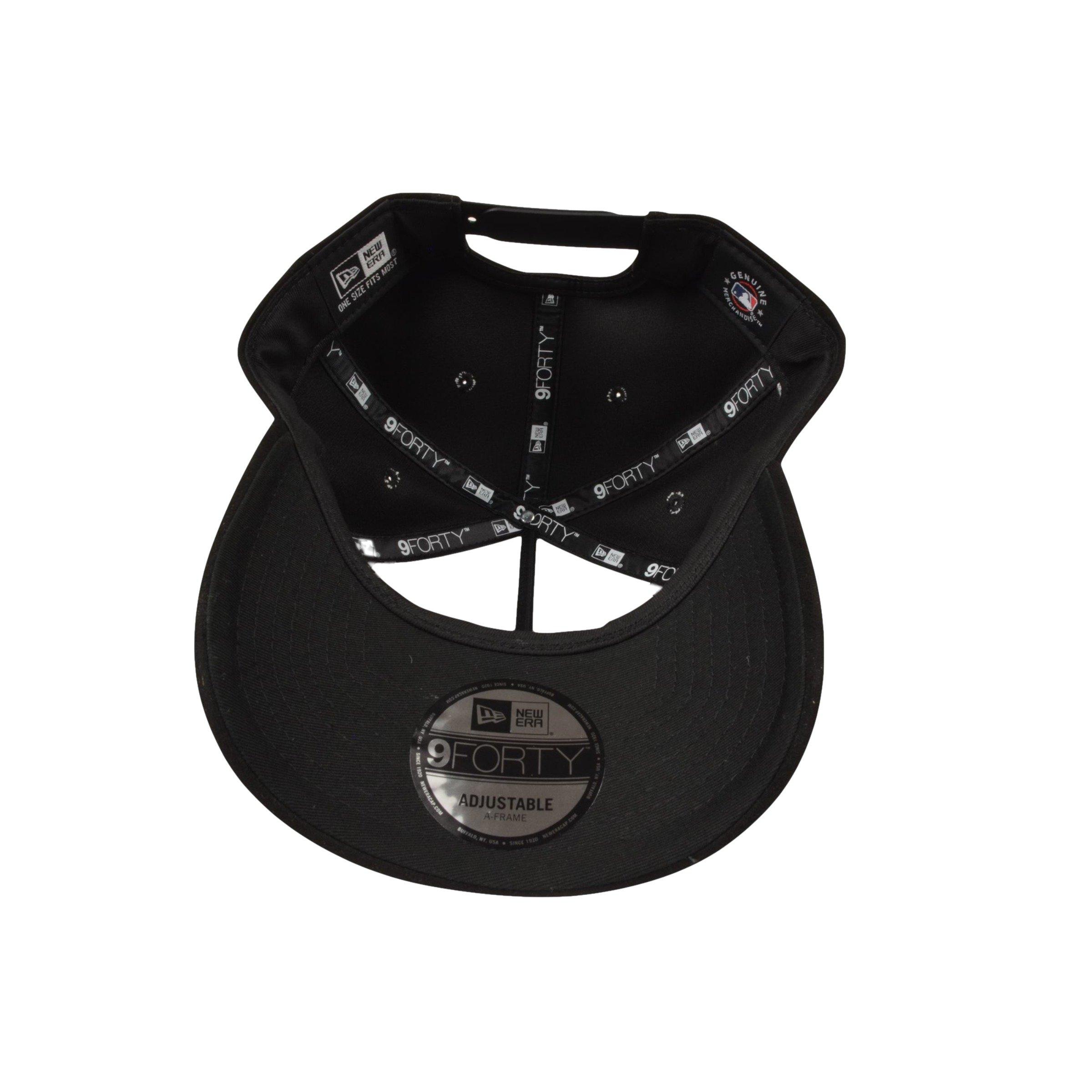 New Era Cincinnati Reds 9FORTY A-Frame Suede Black Snapback