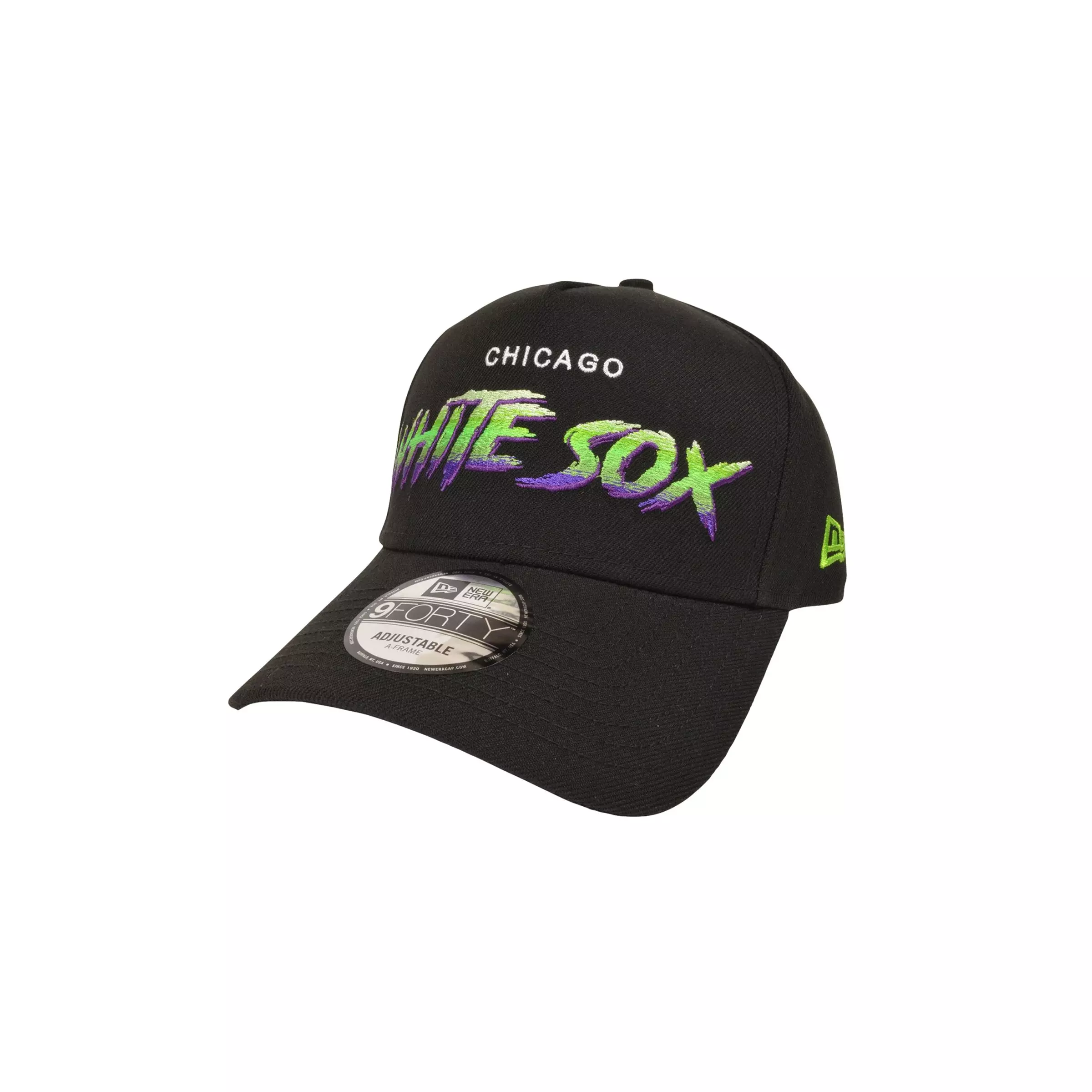 New Era Chicago White Sox 9FORTY A-Frame WWE Snapback-Black - BLACK