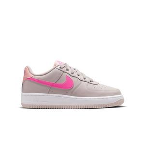 Nike Air Force 1 "Platinum Violet/Pinksicle/Arctic Orange" Grade School Girls' Shoe