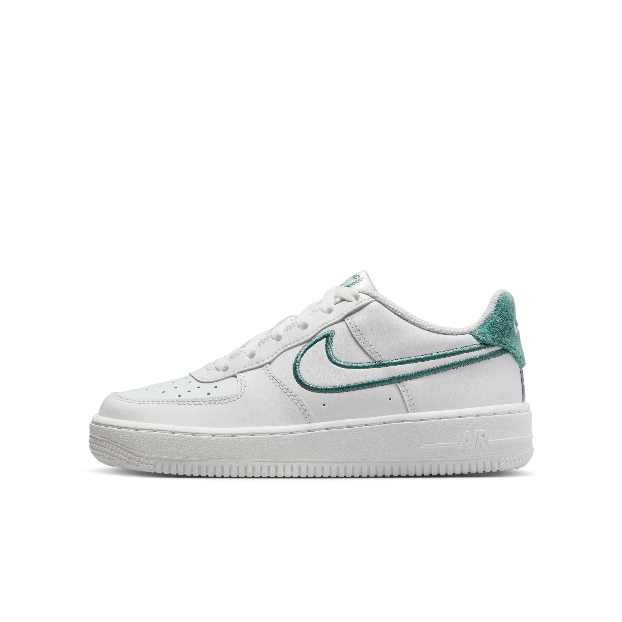 Nike Air Force 1 LV8 2 Grade School Girls' Summit White/Bicoastal Shoe