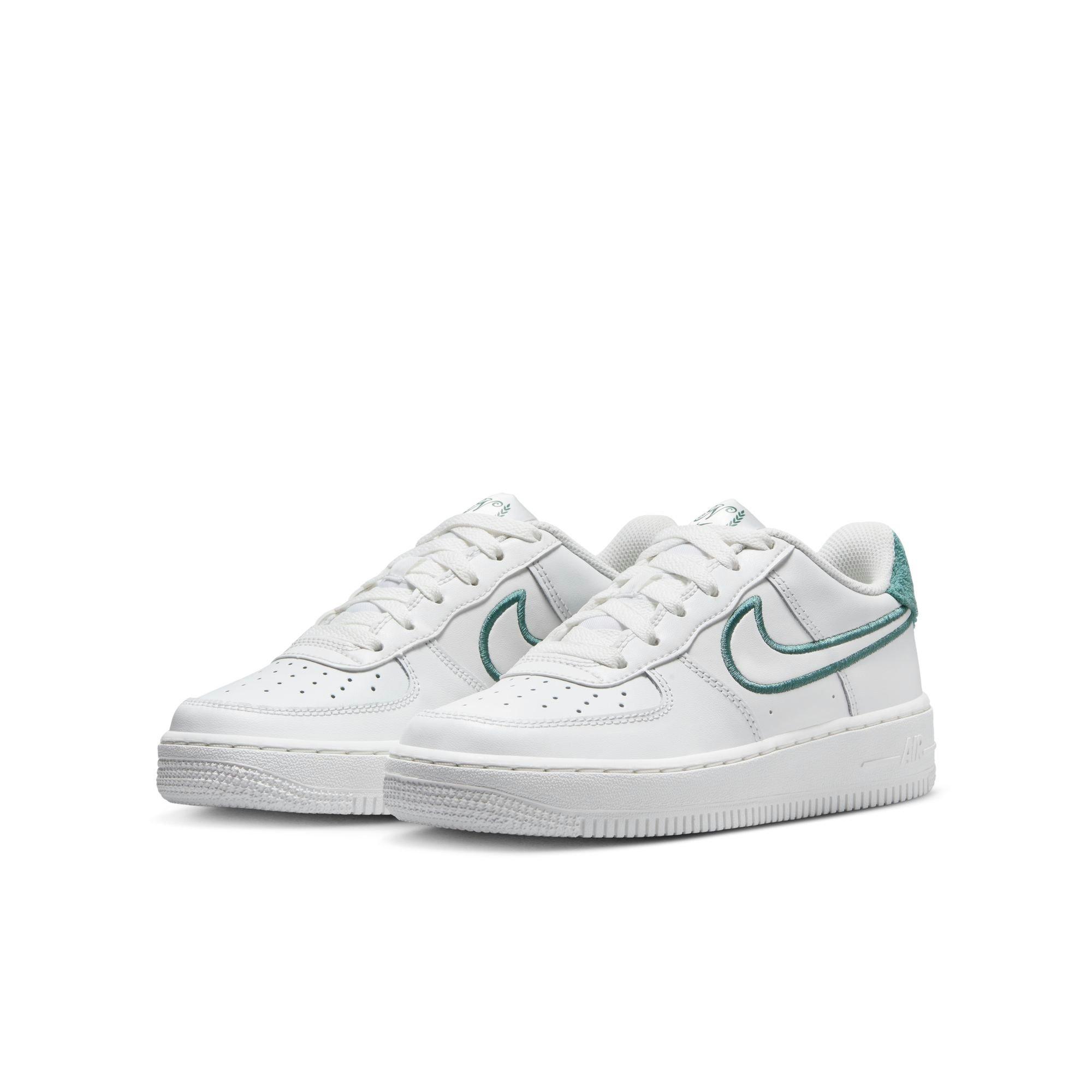Nike Air Force 1 LV8 2 Grade School Girls' Summit White/Bicoastal Shoe