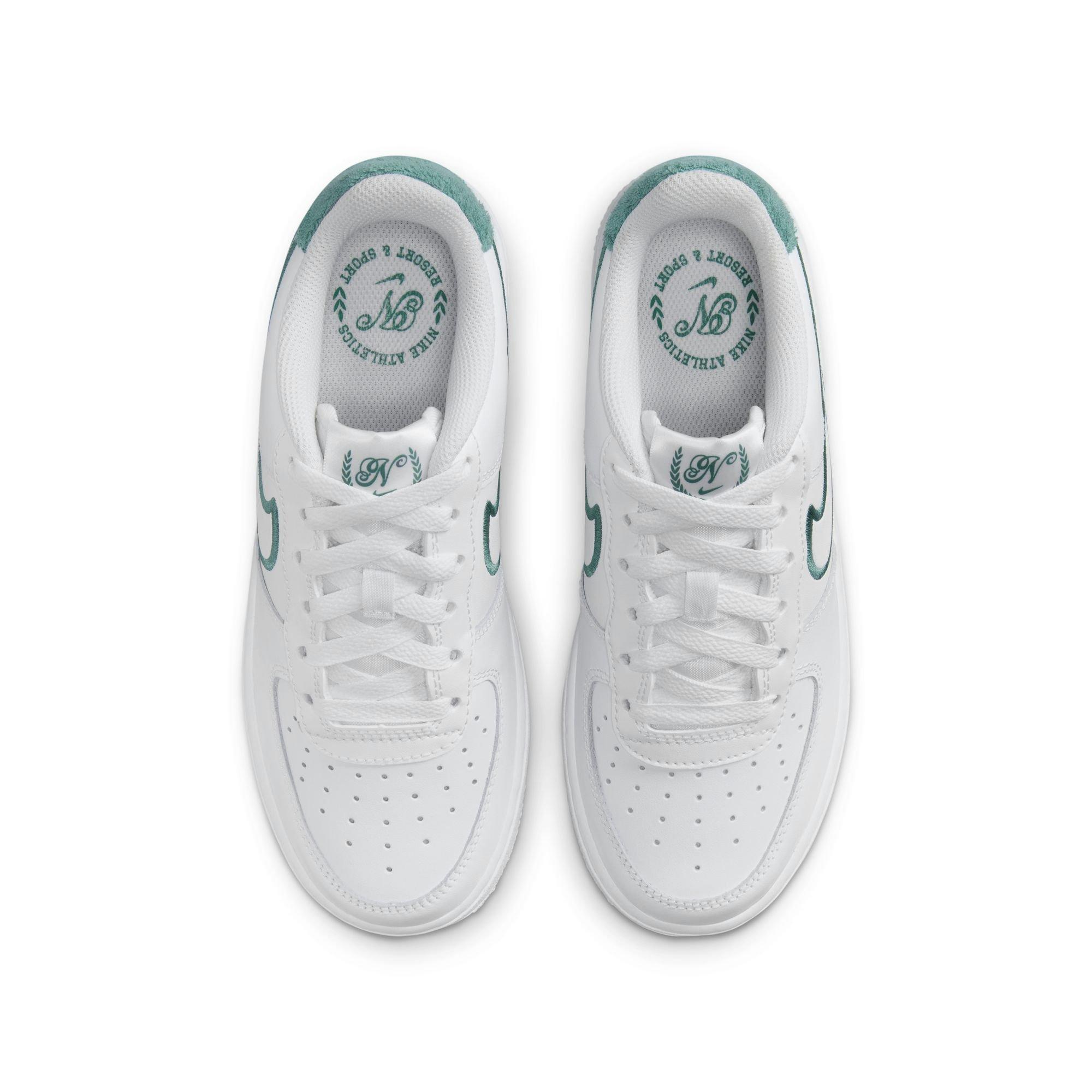 Nike Air Force 1 LV8 2 Grade School Girls' Summit White/Bicoastal Shoe