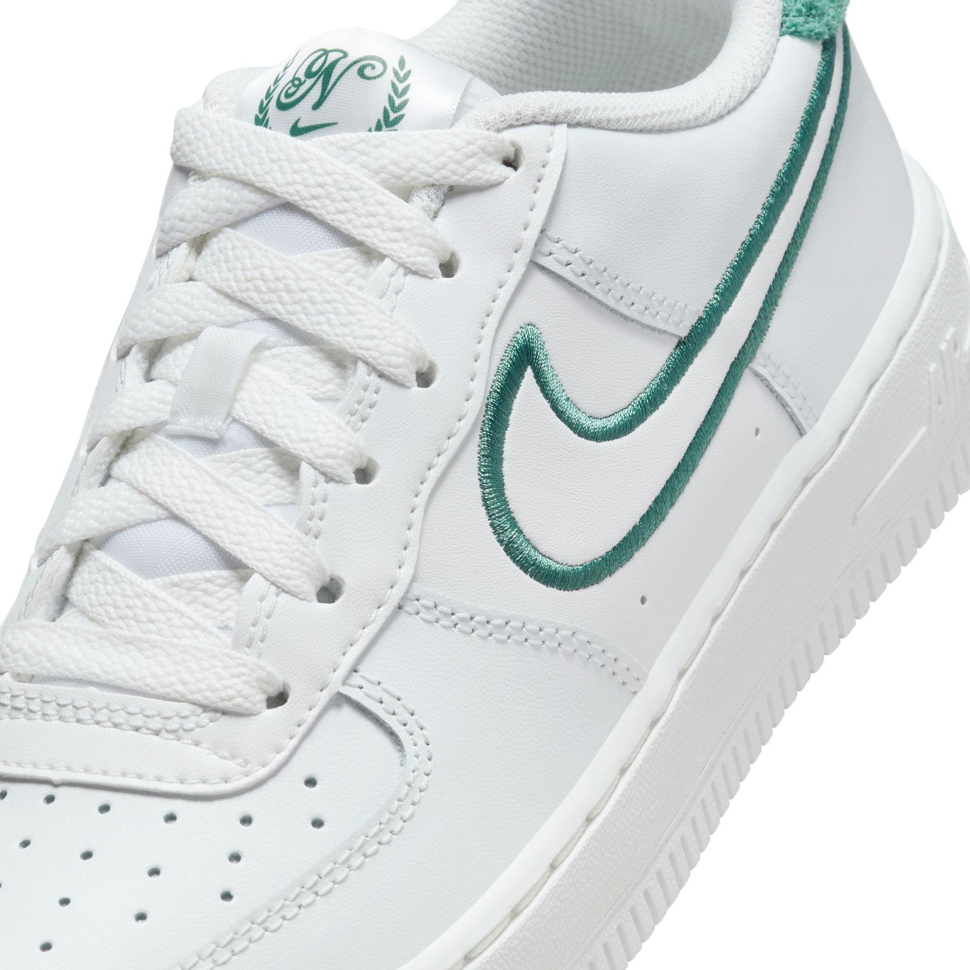 Nike Air Force 1 LV8 2 Grade School Girls' Summit White/Bicoastal Shoe