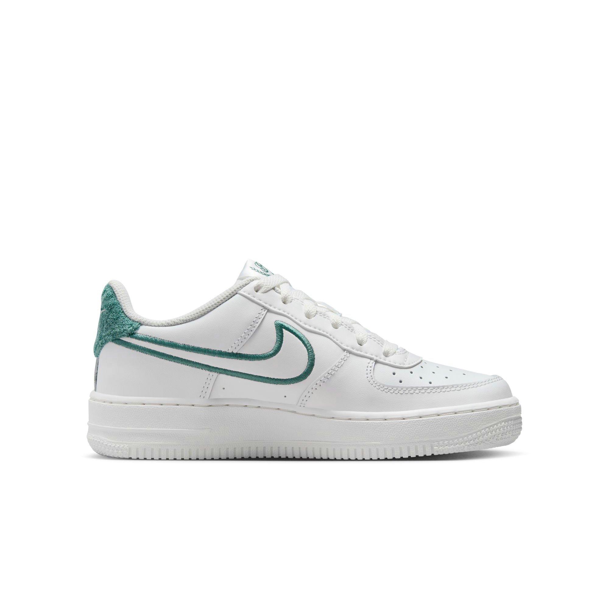 Nike Air Force 1 LV8 2 Grade School Girls' Summit White/Bicoastal Shoe