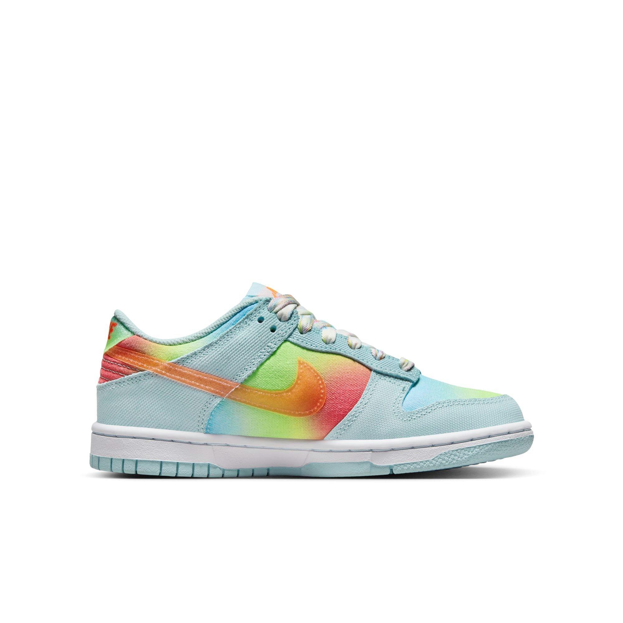 Nike Dunk Low "Cool Drip" Grade School Kids' Shoe - MULTI-COLOR Thumbnail View 2