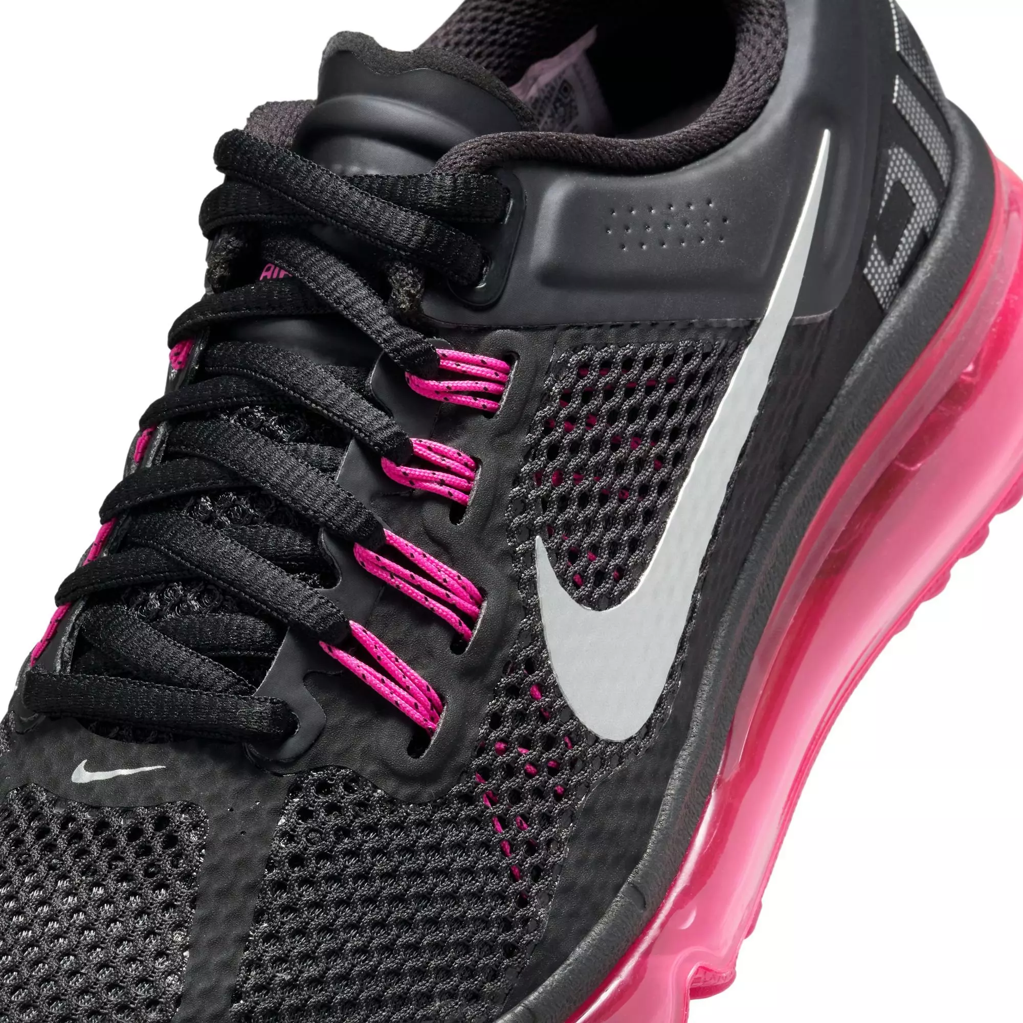 Nike Air Max 2013 "Grey/Pink" Grade School Girls' Shoe - GREY/PINK