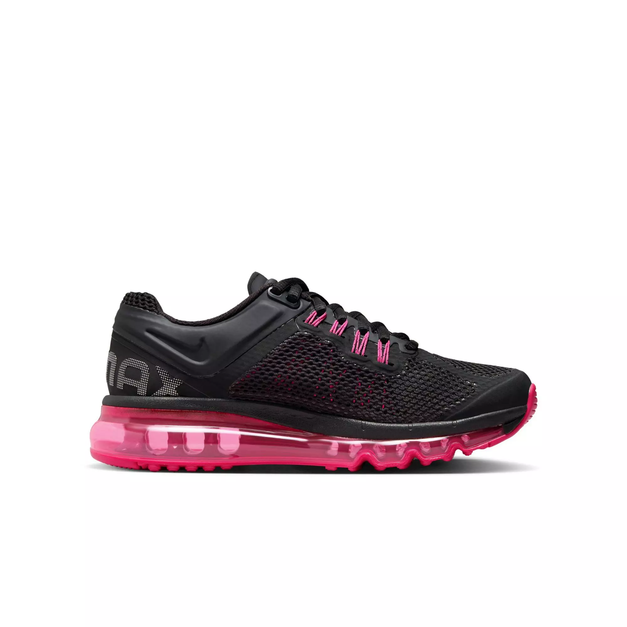 Nike Air Max 2013 "Grey/Pink" Grade School Girls' Shoe - GREY/PINK