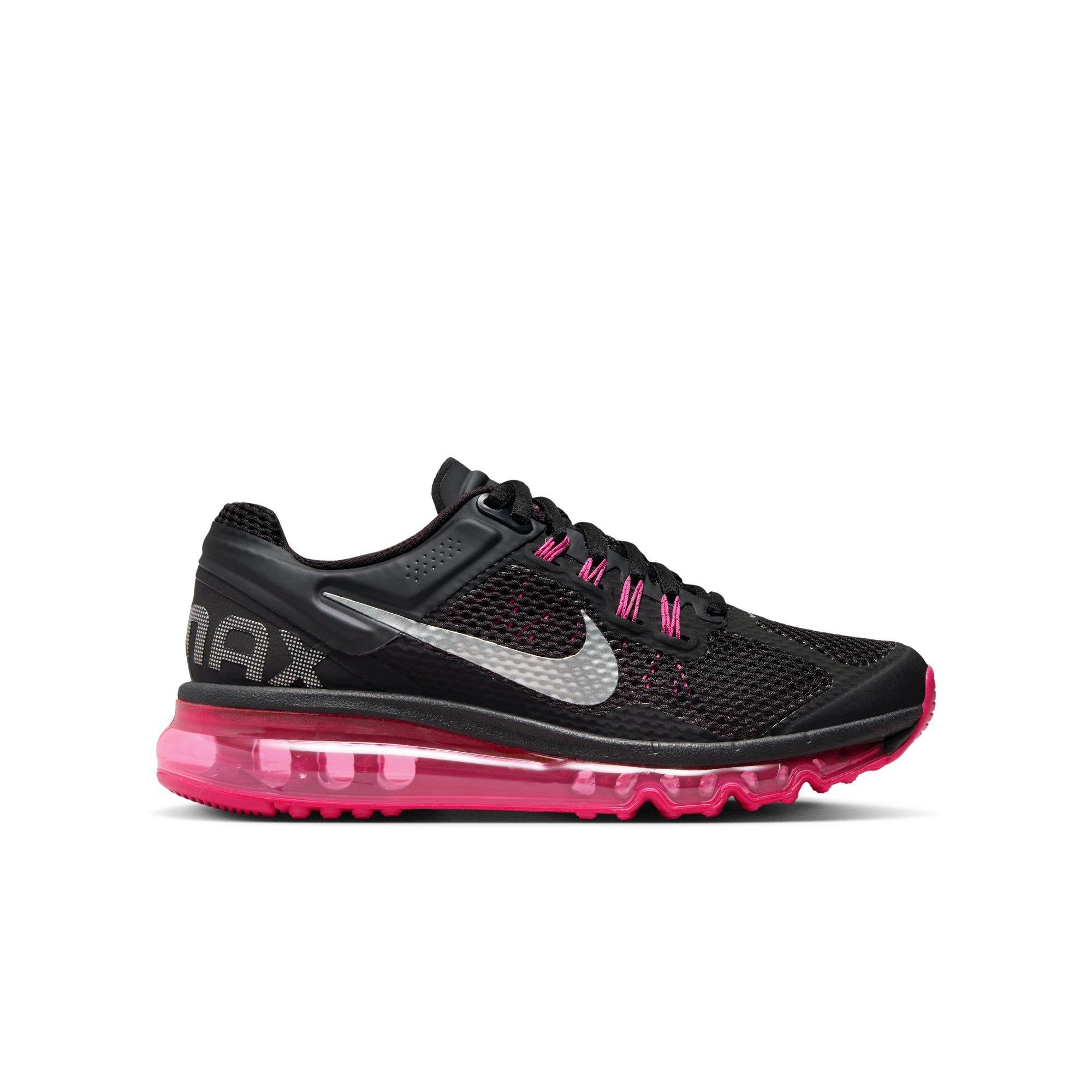 Nike Air Max 2013 "Grey/Pink" Grade School Girls' Shoe