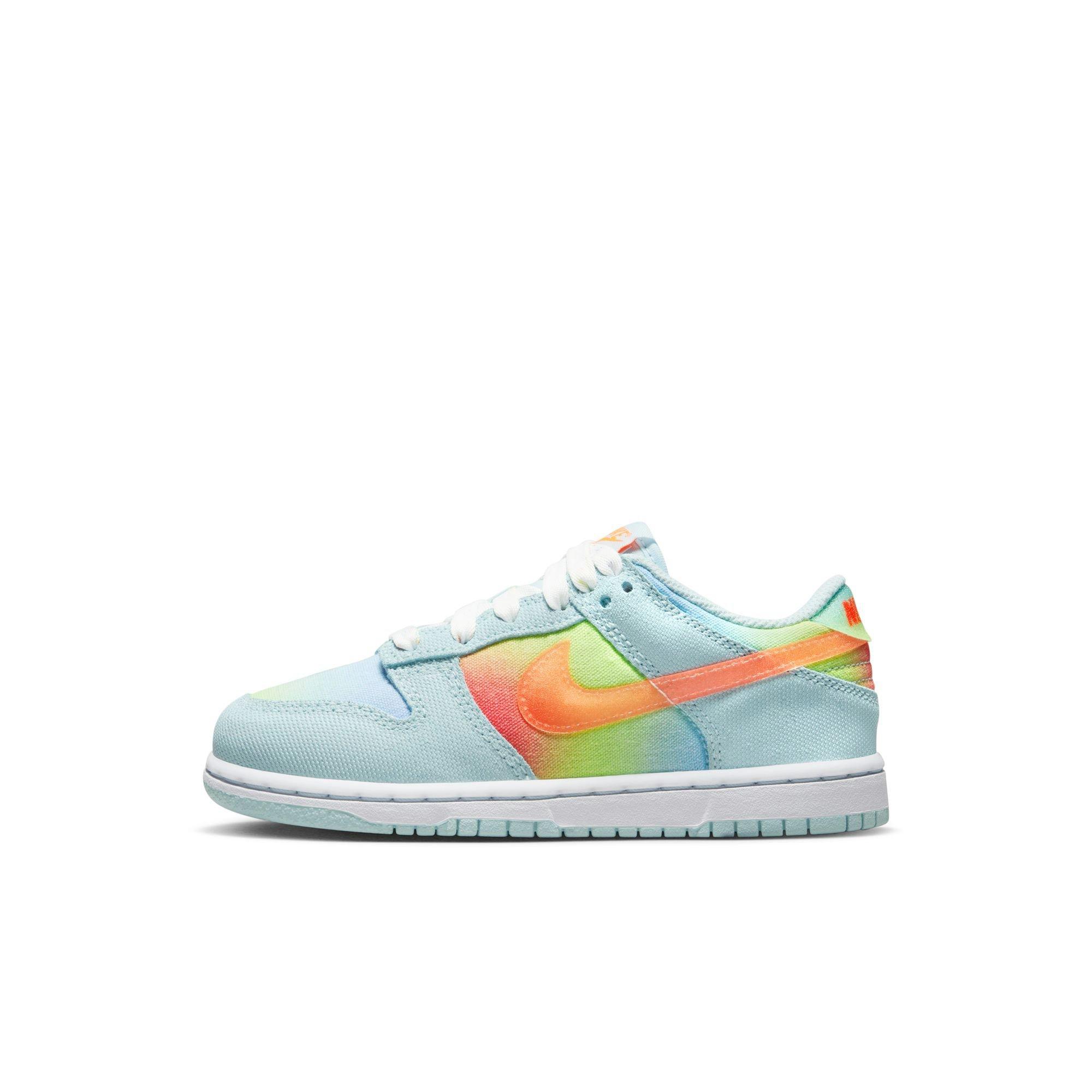Nike Dunk Low "Cool Drip" Preschool Kids' Shoe - MULTI-COLOR Thumbnail View 6