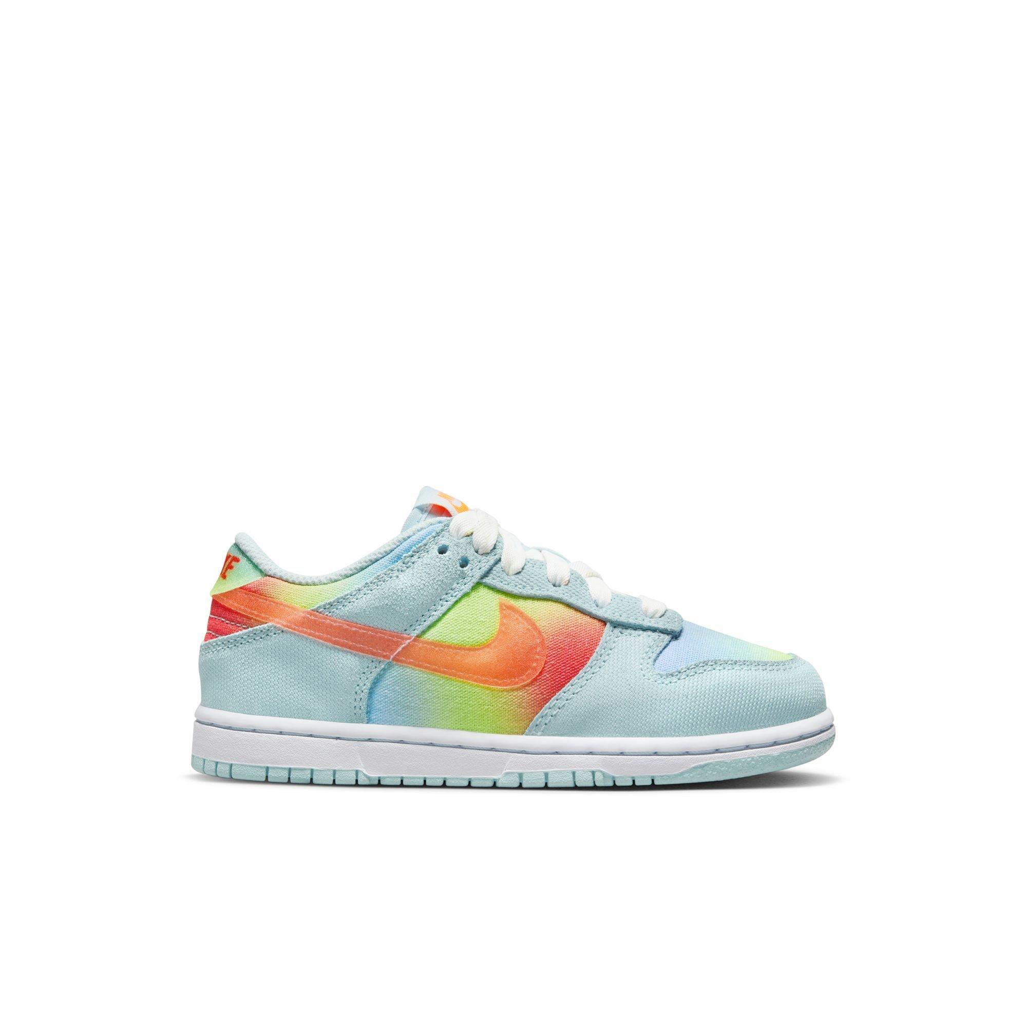Nike Dunk Low "Cool Drip" Preschool Kids' Shoe - MULTI-COLOR Thumbnail View 1
