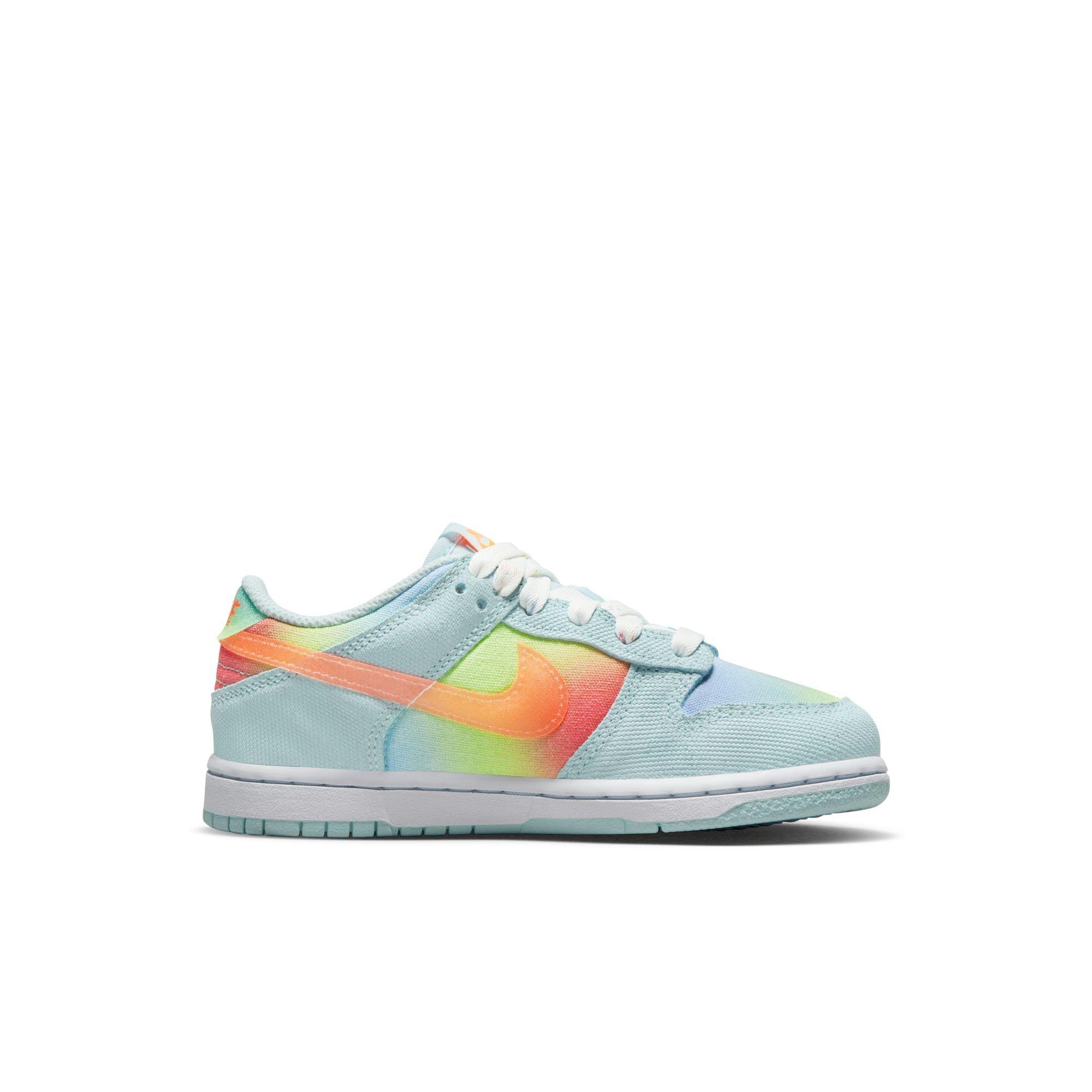 Nike Dunk Low "Cool Drip" Preschool Kids' Shoe - MULTI-COLOR Thumbnail View 2