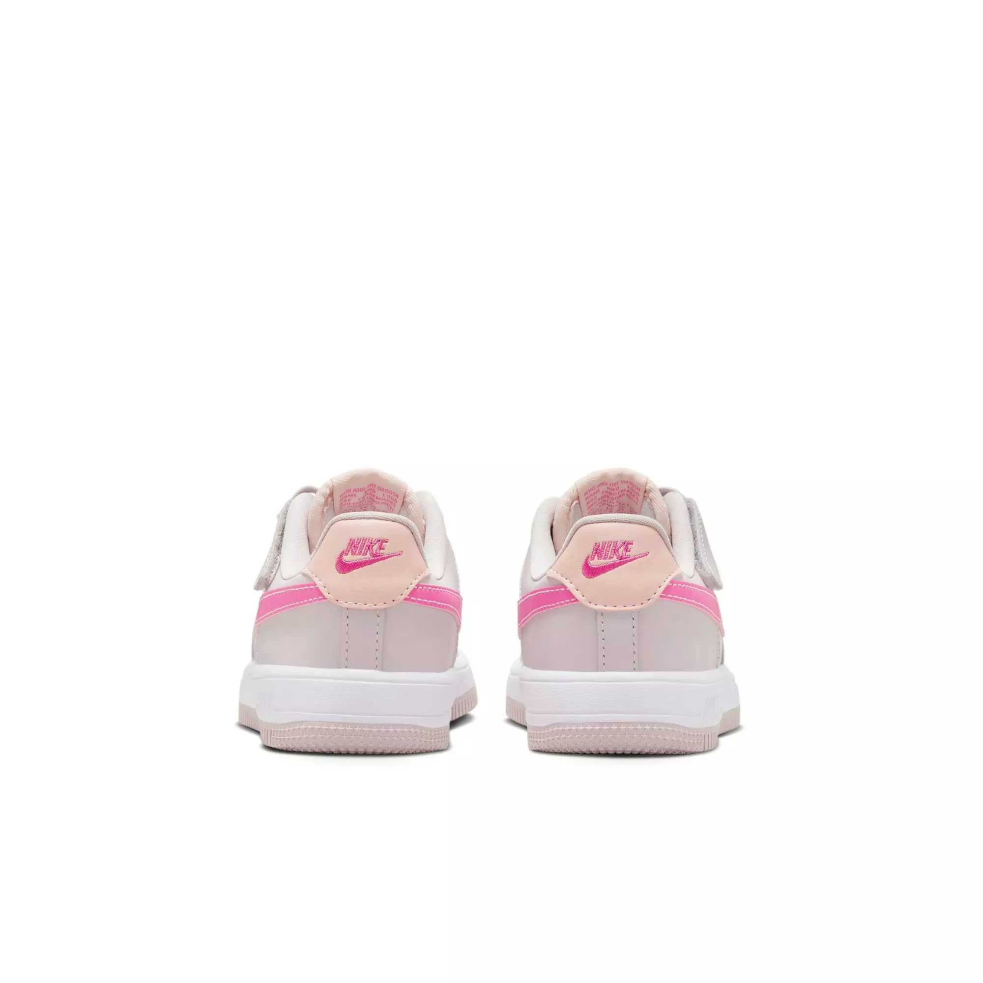 Nike Air Force 1 Low EasyOn "Platinum Violet/Pinksicle" Toddler Girls' Shoe - WHITE/PURPLE