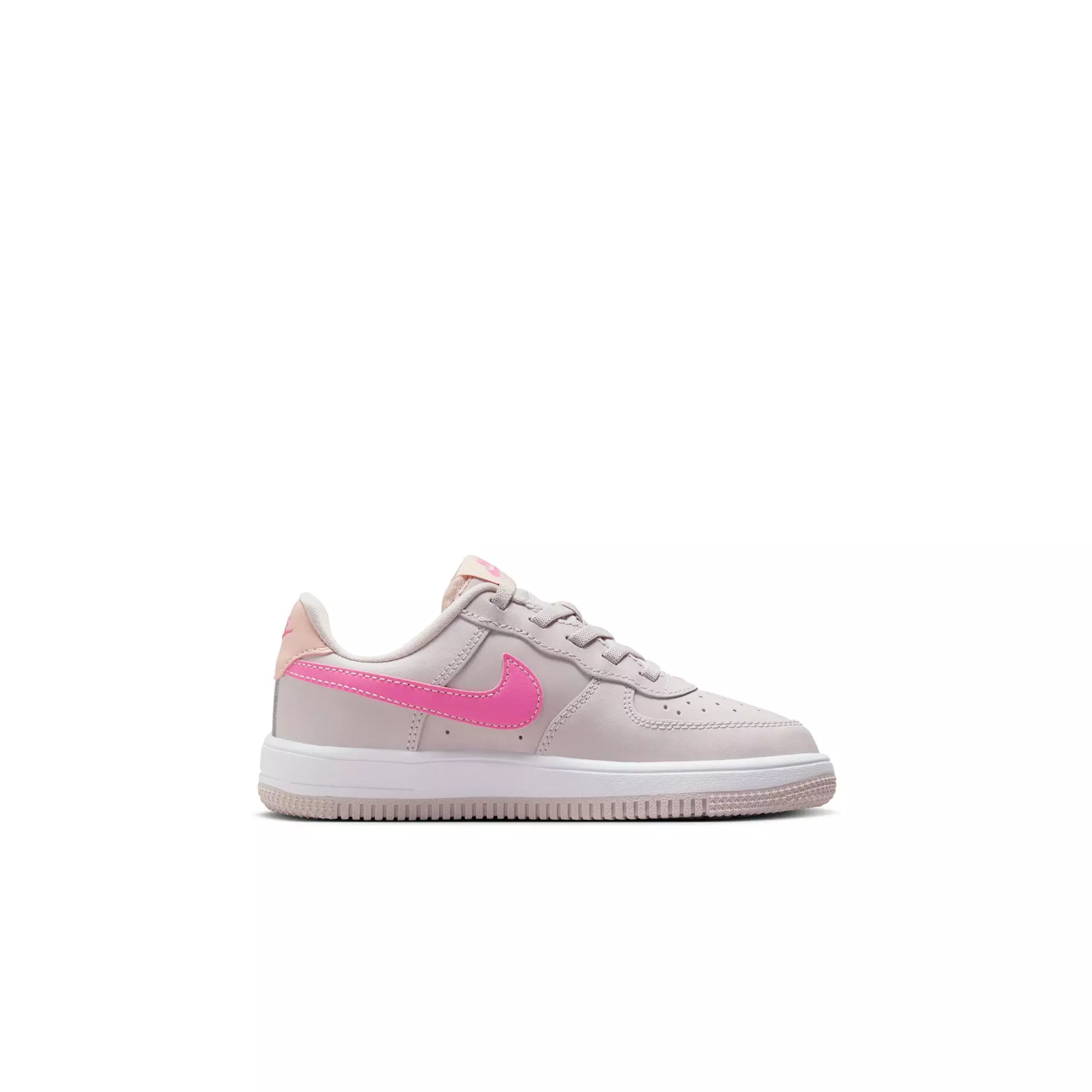 Nike Air Force 1 Low EasyOn "Platinum Violet/Pinksicle/Arctic Orange" Toddler Girls' Shoe - WHITE/PURPLE