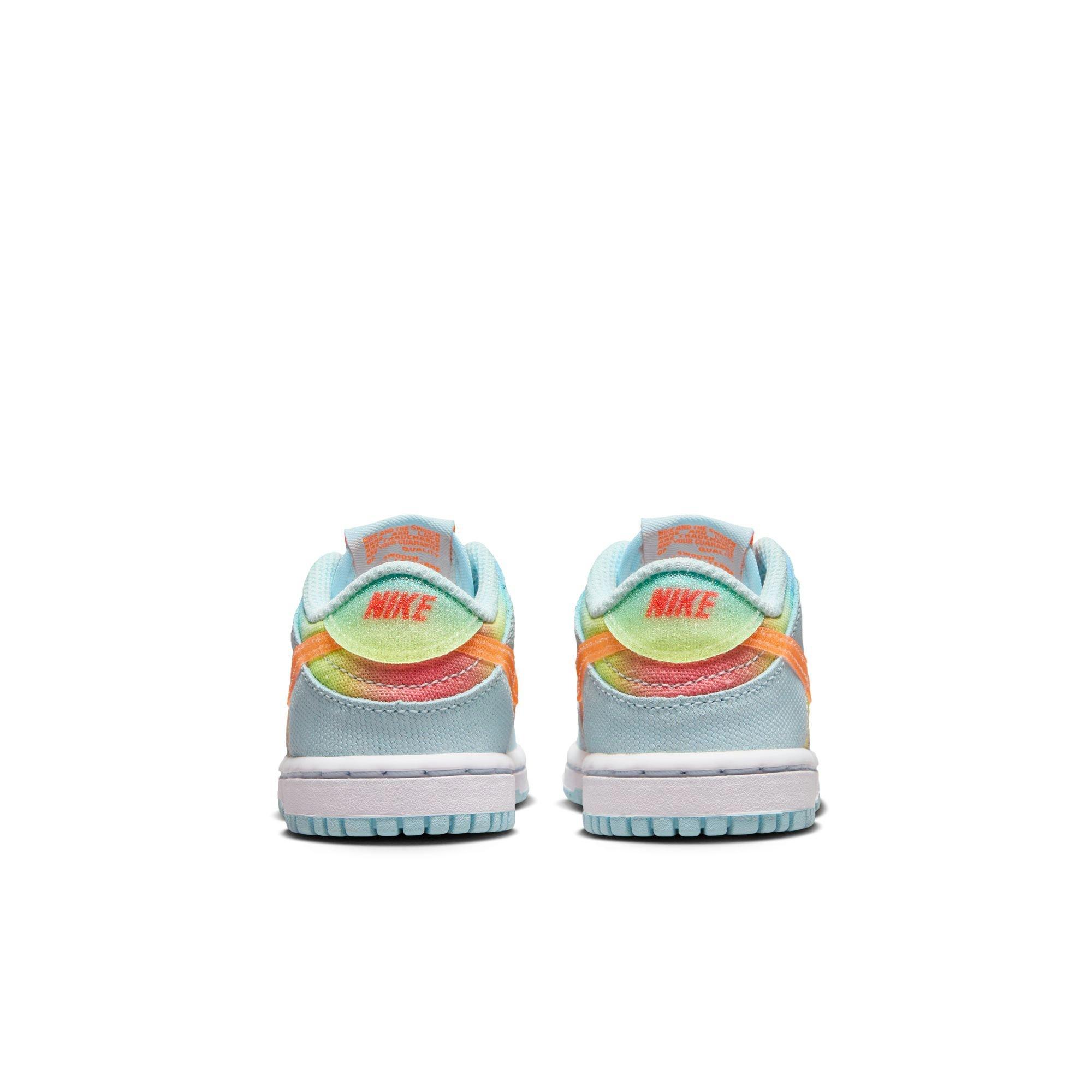 Nike Dunk Low "Cool Drip" Toddler Kids' Shoe - MULTI-COLOR Thumbnail View 6