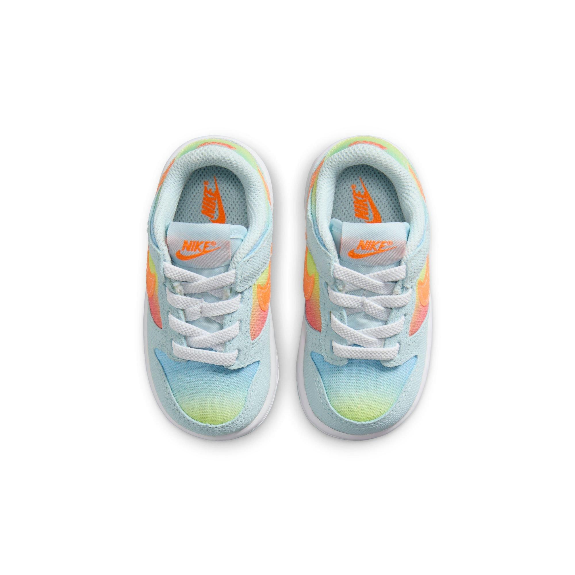 Nike Dunk Low "Cool Drip" Toddler Kids' Shoe - MULTI-COLOR Thumbnail View 7