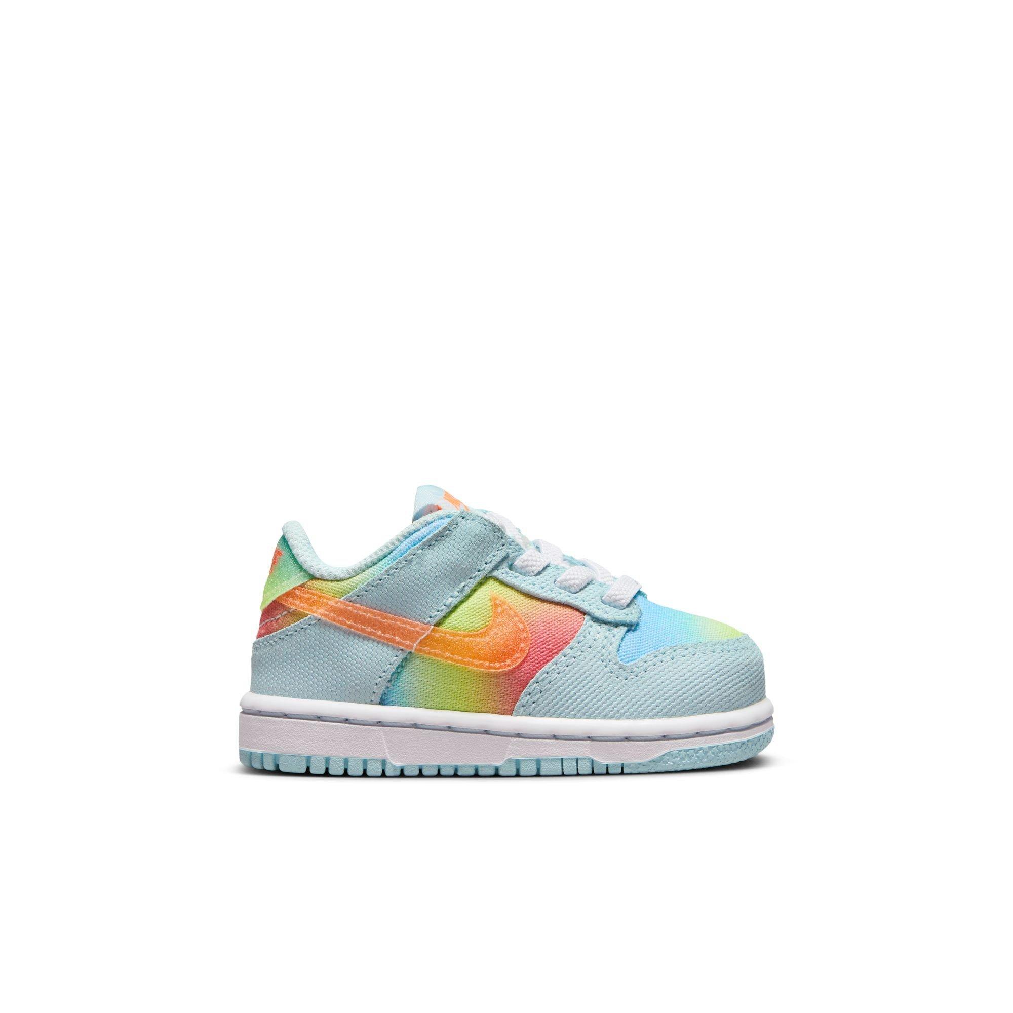 Nike Dunk Low "Cool Drip" Toddler Kids' Shoe - MULTI-COLOR Thumbnail View 1